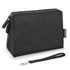 Pack of 2 Baleine Travel Cosmetic Bag, Black 