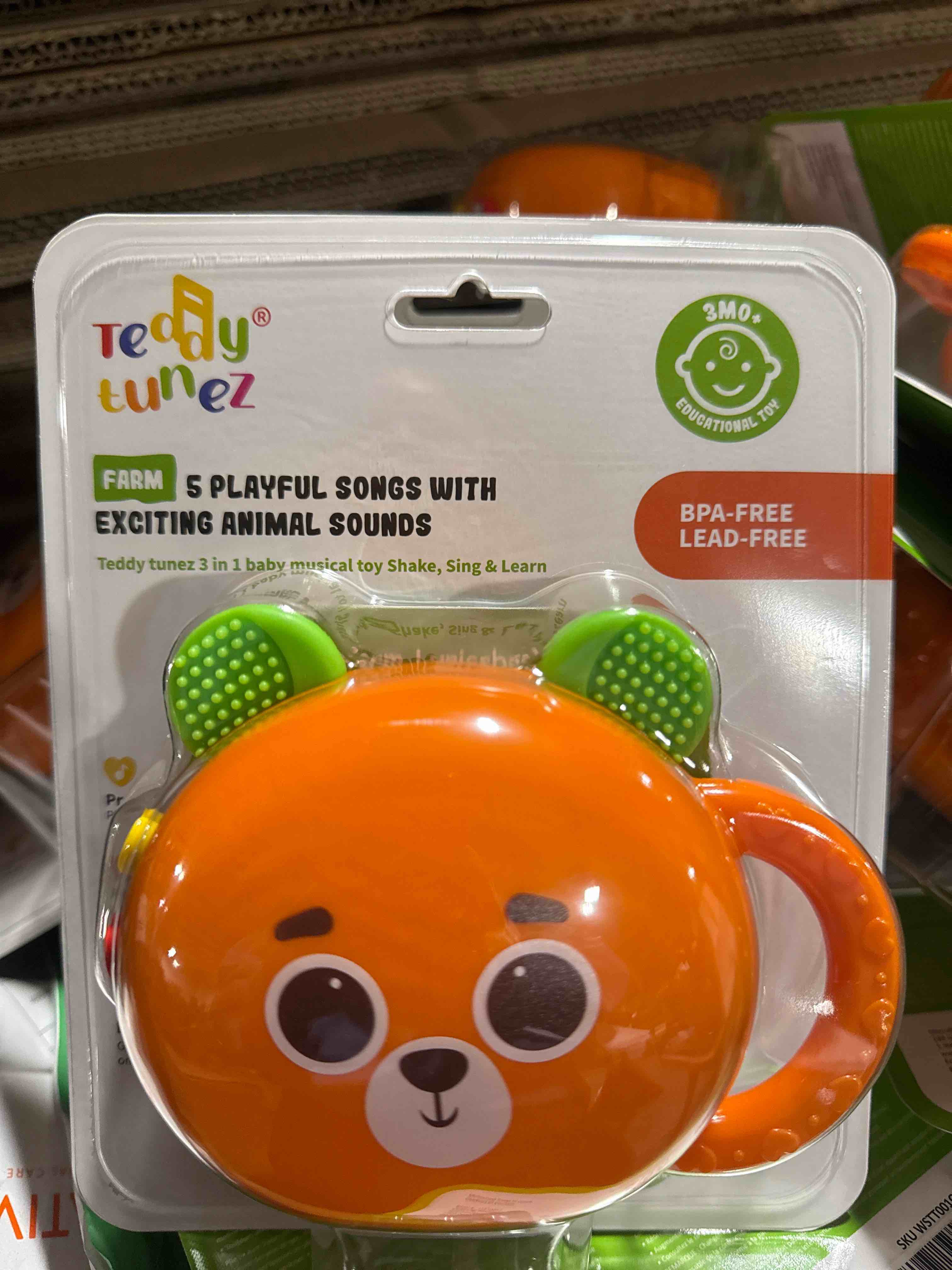 Condition photo showing Brand New for teddy tunez farm 5 playful songs with exciting animal songs 