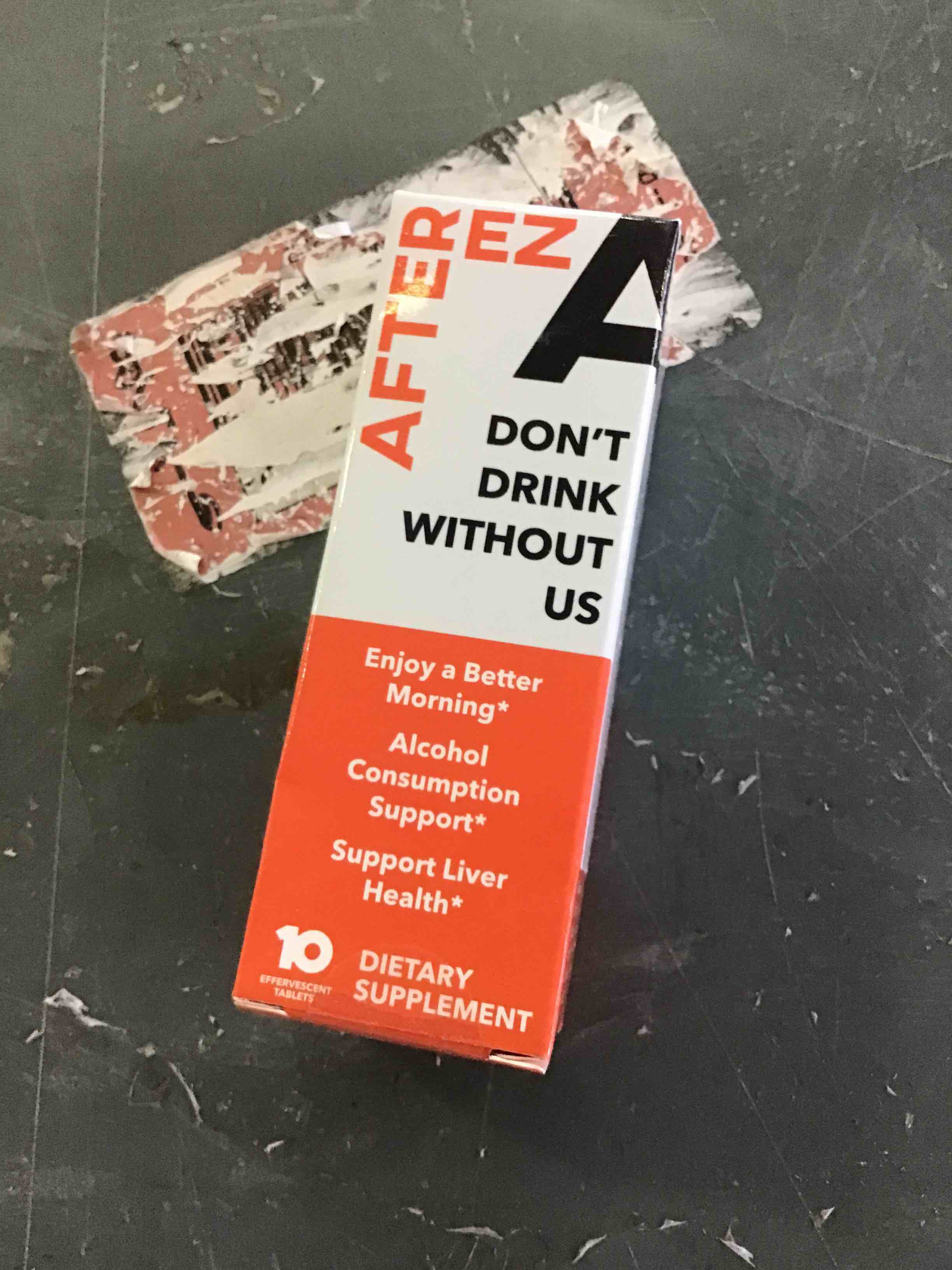  (Lot of 5) After EZ Dietary Supplements, Hangover Prevention, 10 Tablets per Pack.