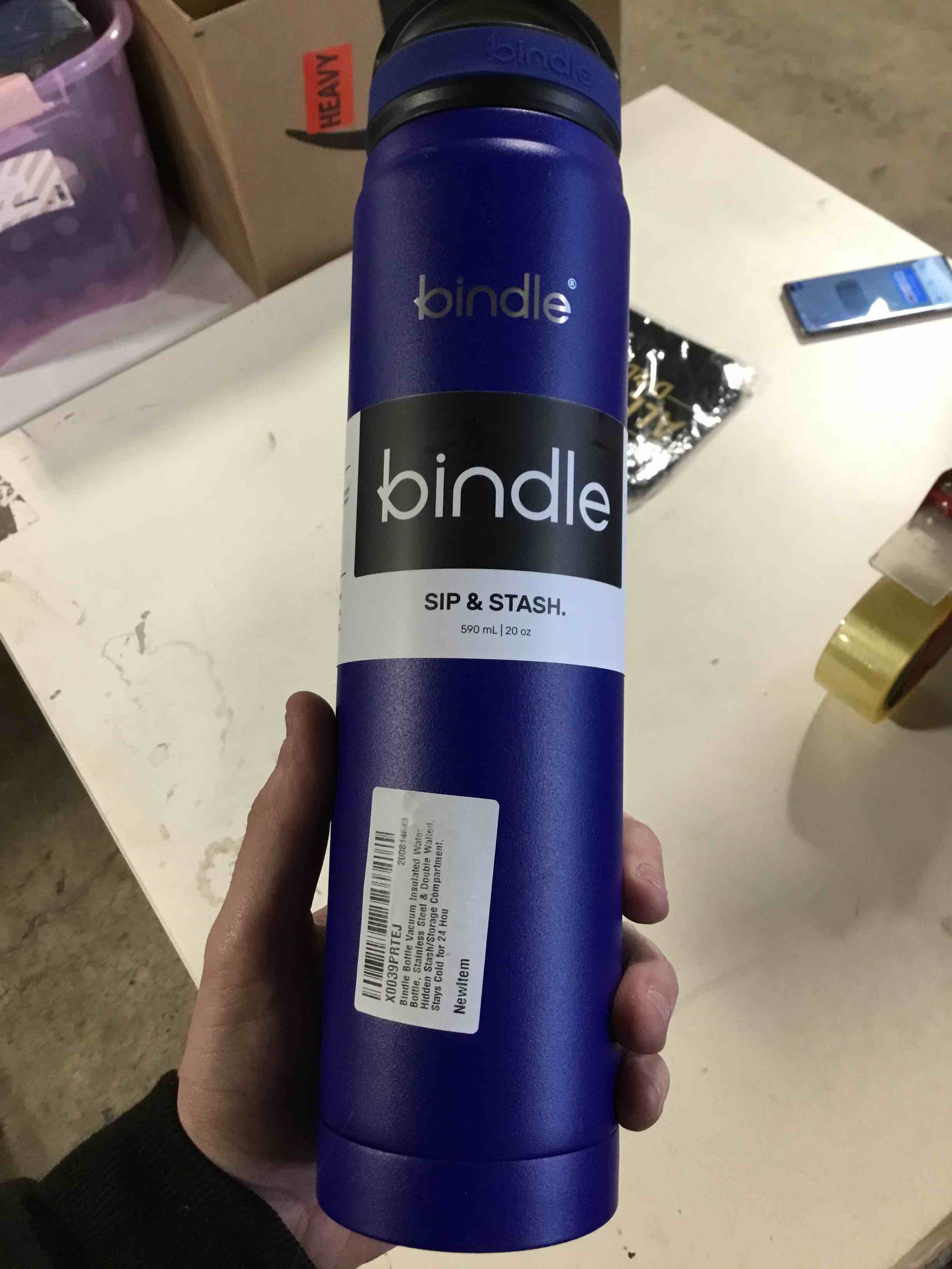 BINDLE SIP N STASH 20oz 