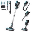 inse s670 cordless vacuum cleaner 25kpa powerful suction 6 in 1 multifunction, orange 