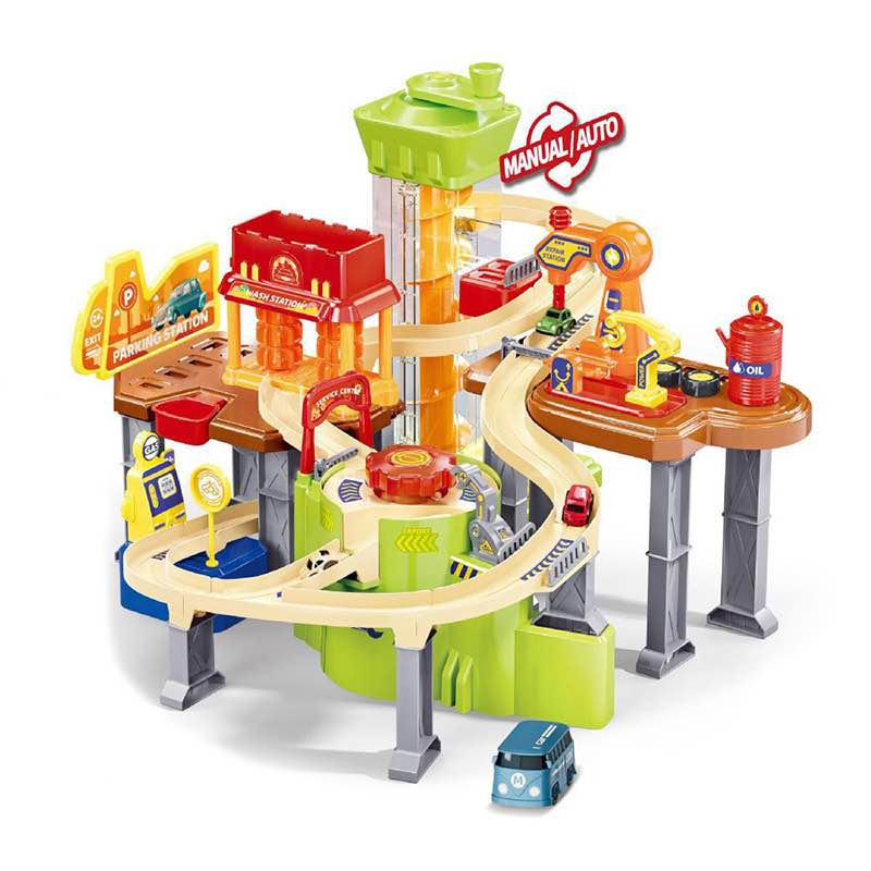 JP588-3 ONTHEGO Kids Race Track Nal Car Games Gift Toys 