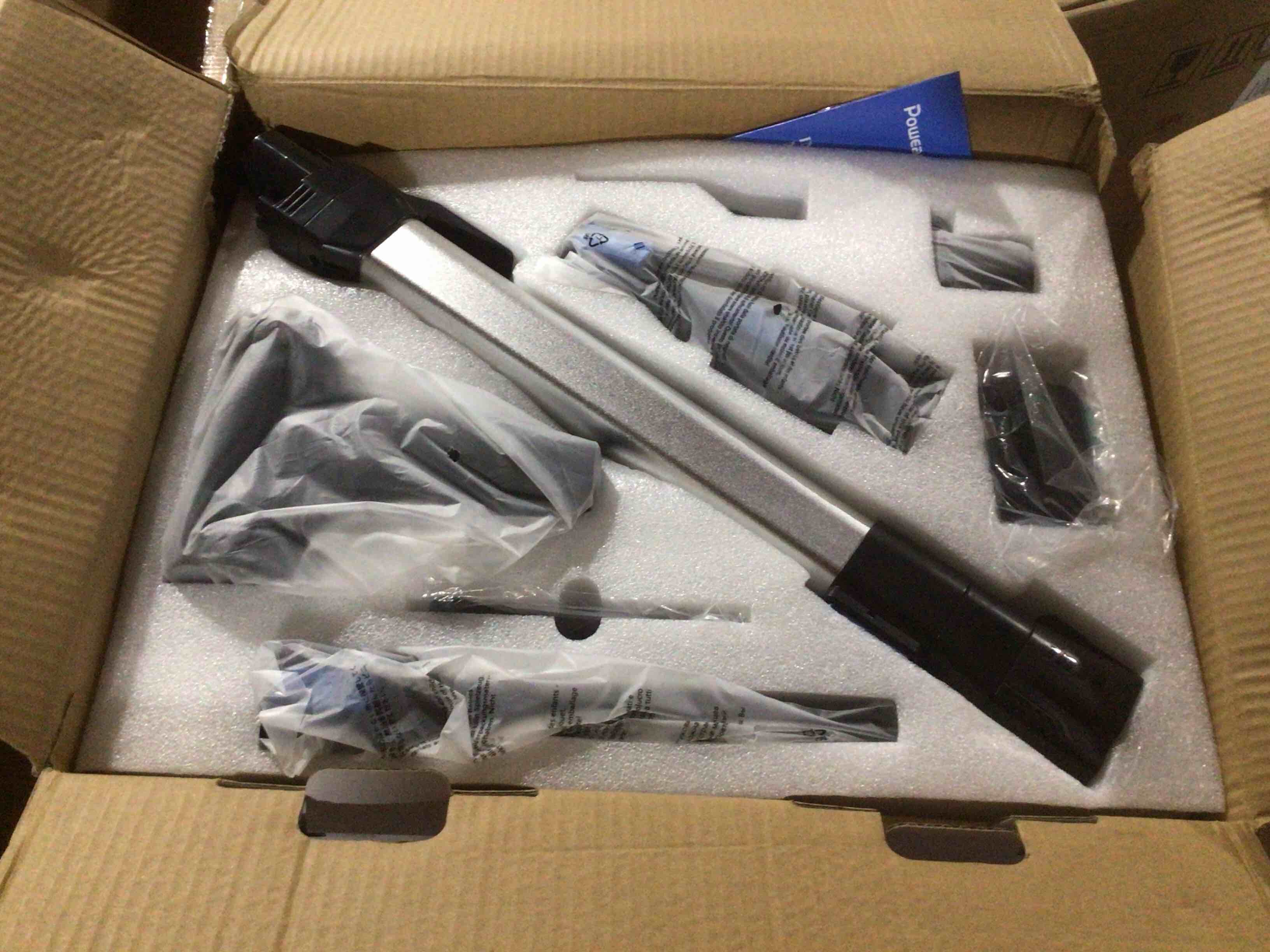 Condition photo showing Good Condition for Poweart - V870 Cordless Stick Vacuum, 30Kpa Powerful, 350W Motor, 8-in-1 Lightweight, 45 Min Runtime for Hardfloor, Carpet - Blue