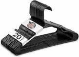 Pack of 20 Hanger Lane Premium Plastic Hangers 