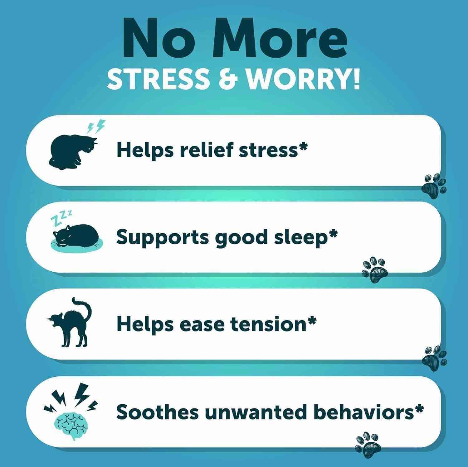 Condition photo showing New/Like New for 135 Hemp Calming Treats for Cat and Kittens 