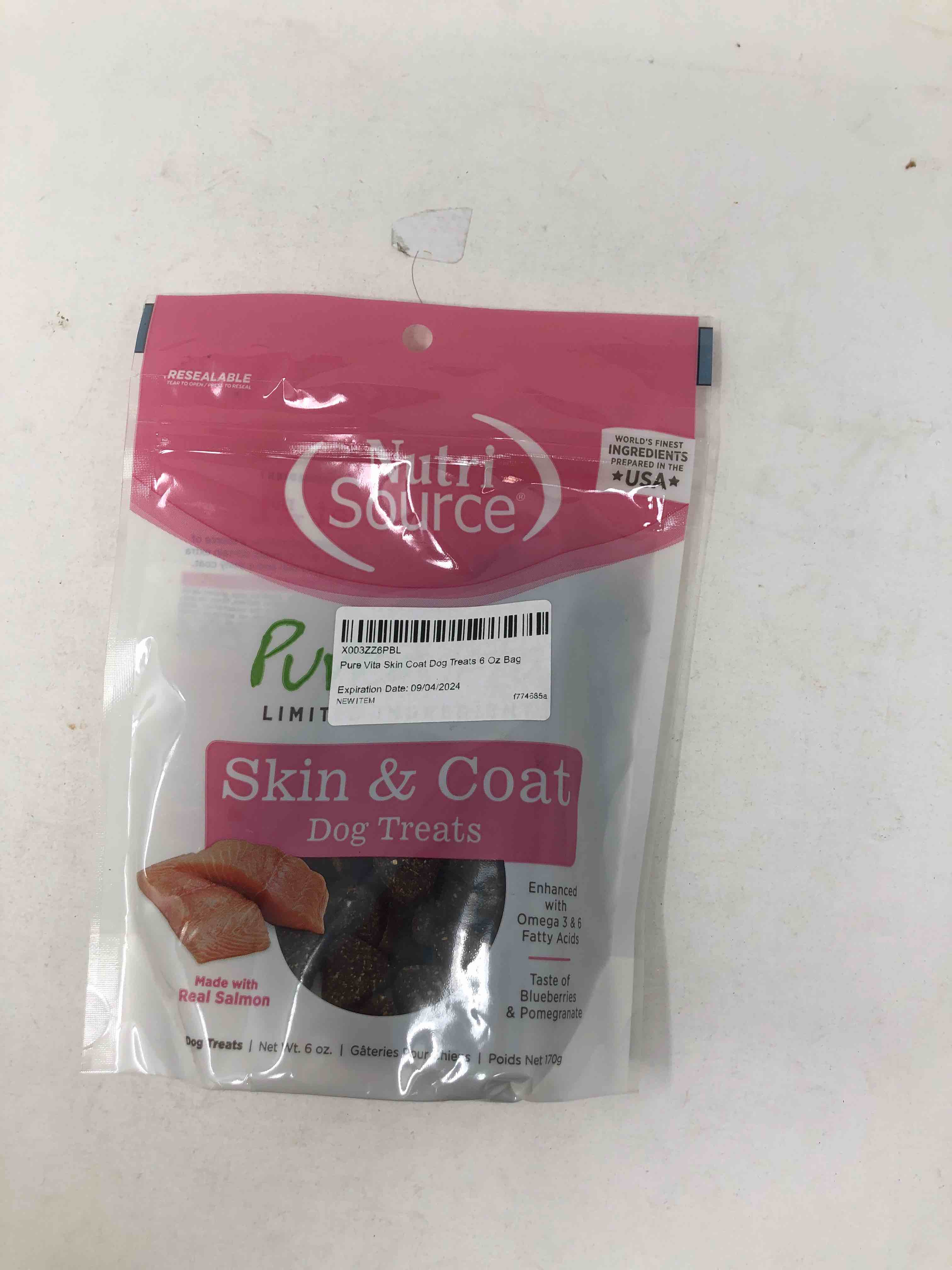Nutri Source Pure Vita Skin & Coat Dog Treats