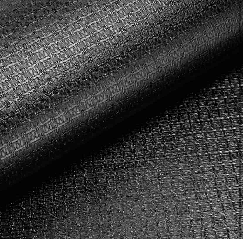 Livelynine Black Textured Peel and Stick Wallpaper Grasscloth Self Adhesive Wall Paper for Bathroom Bedroom Kitchen 15.8x78.8inch Waterproof Black Contact Paper for Cabinets Kitchen Cabinet Vinyl Wrap
