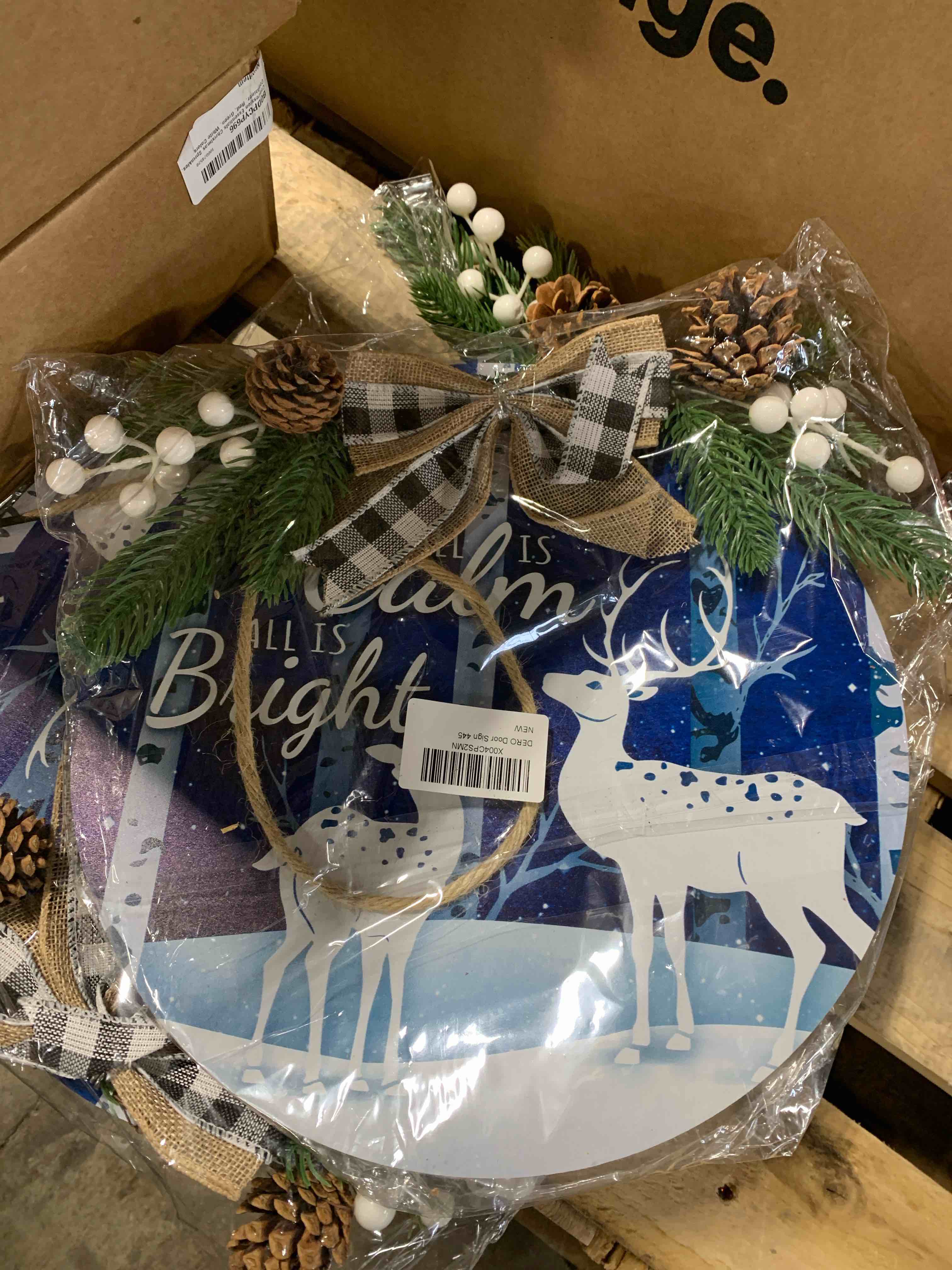 Small Christmas Door Sign