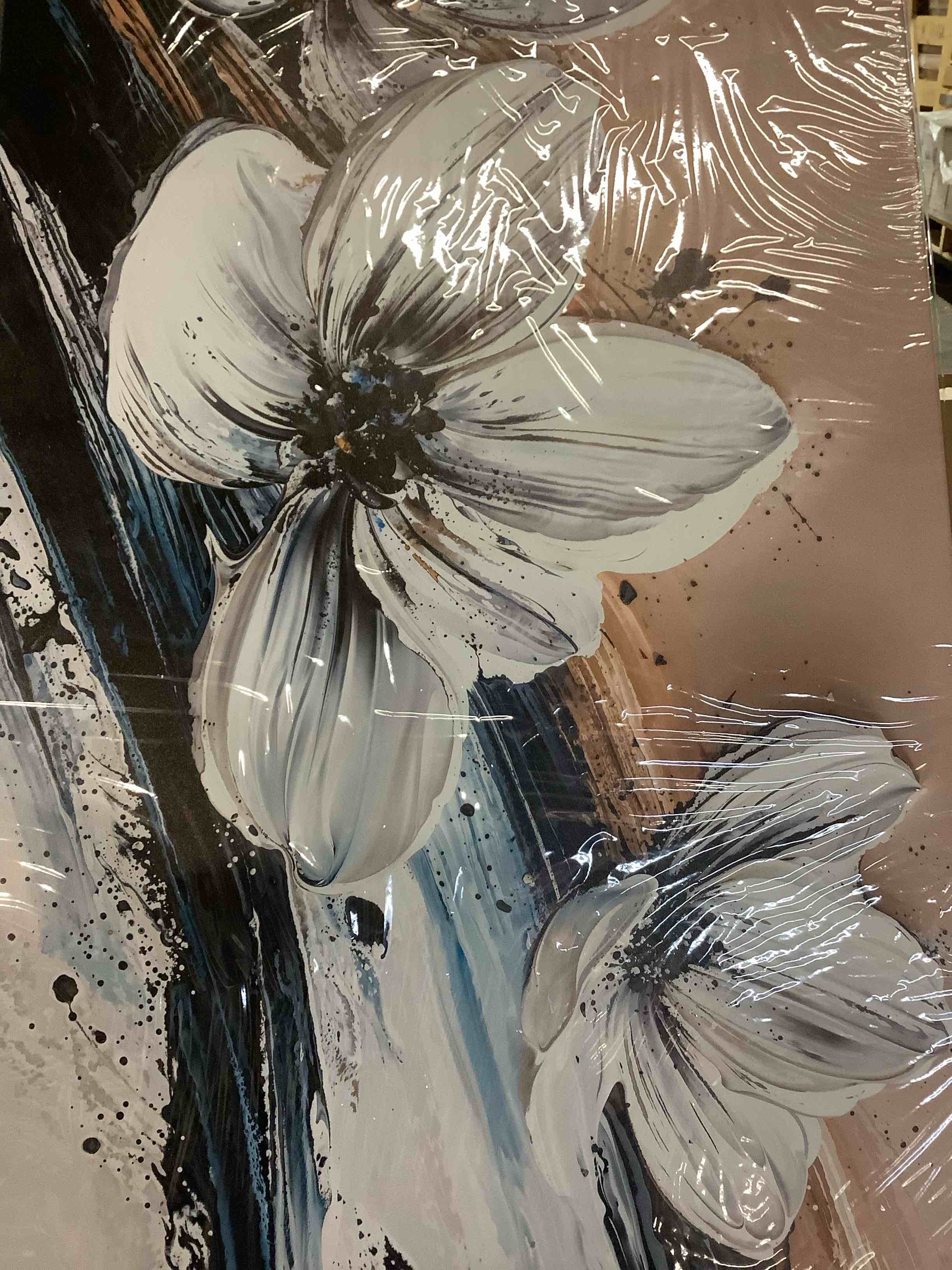 Canvas Modern Wall Art Decor, 29” x 58”