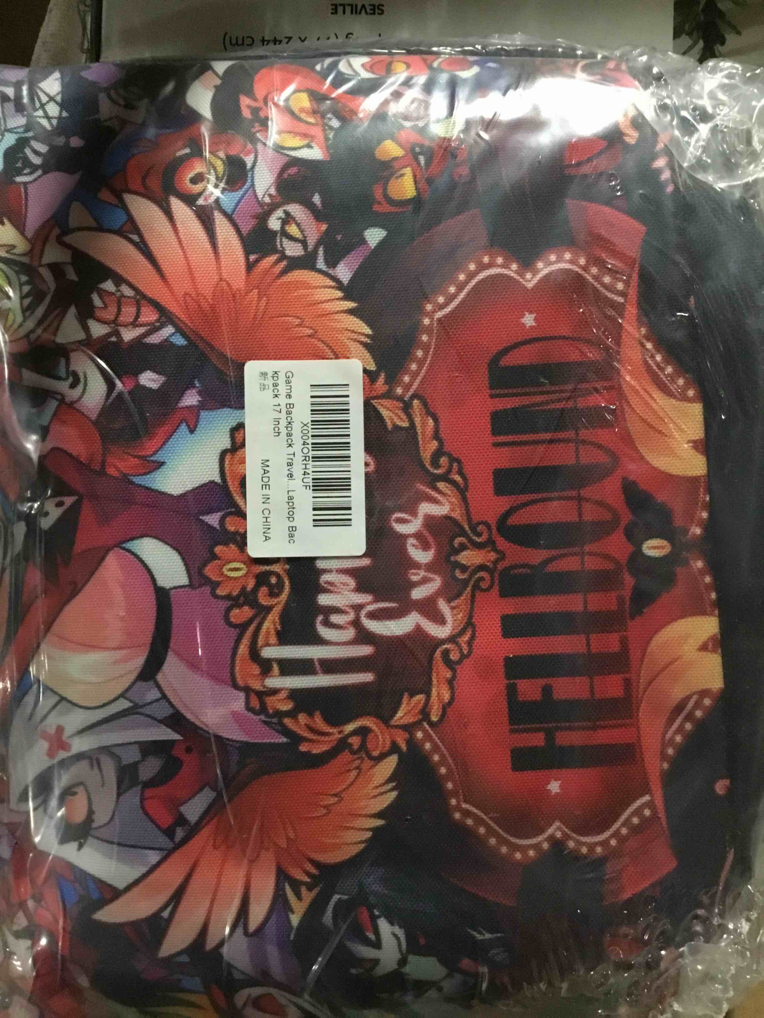 Condition photo showing New/Like New for Game BackPack Travel , Happy ever Hellbound