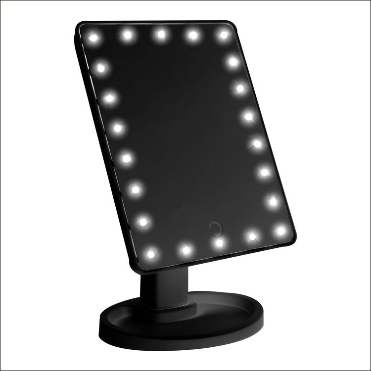 LED Makeup Vanity Light. Black.