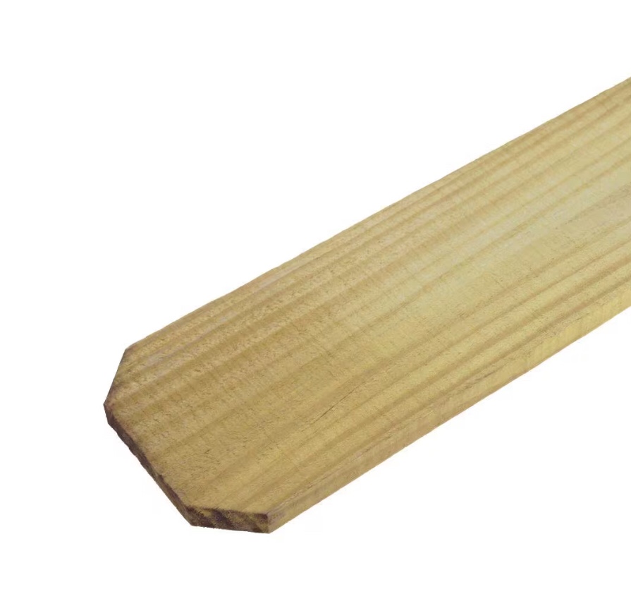Bundle of 495 Pieces, 6 ft x 3.5 in Solid Individual Dog-Ear Fence Picket