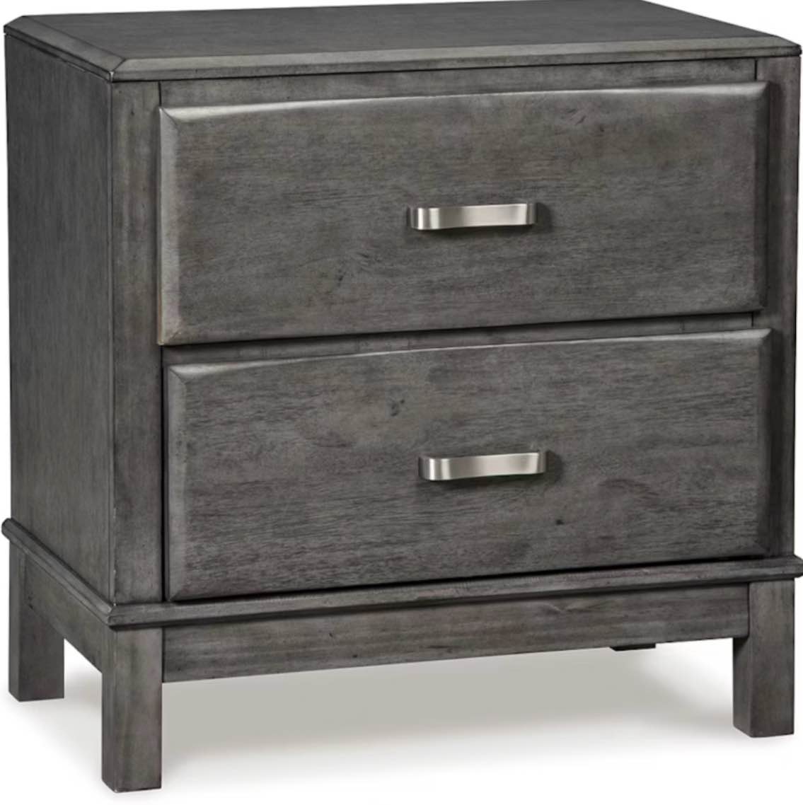 Condition photo showing New/Like New for boulevard bedroom caitbrook 2x nightstand  & 5 drawer chest 