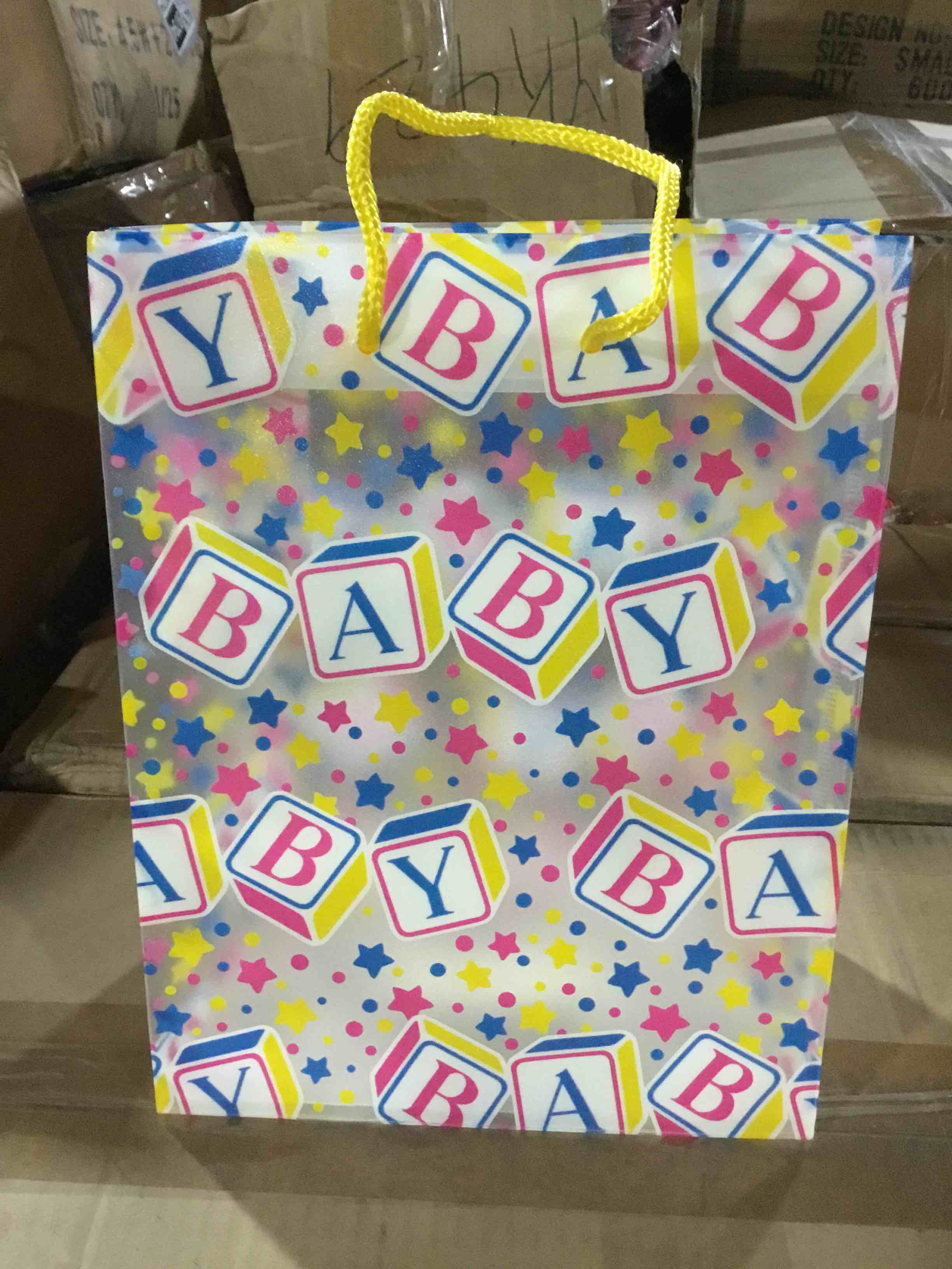 Box of 144 Small Baby Gift Bags 