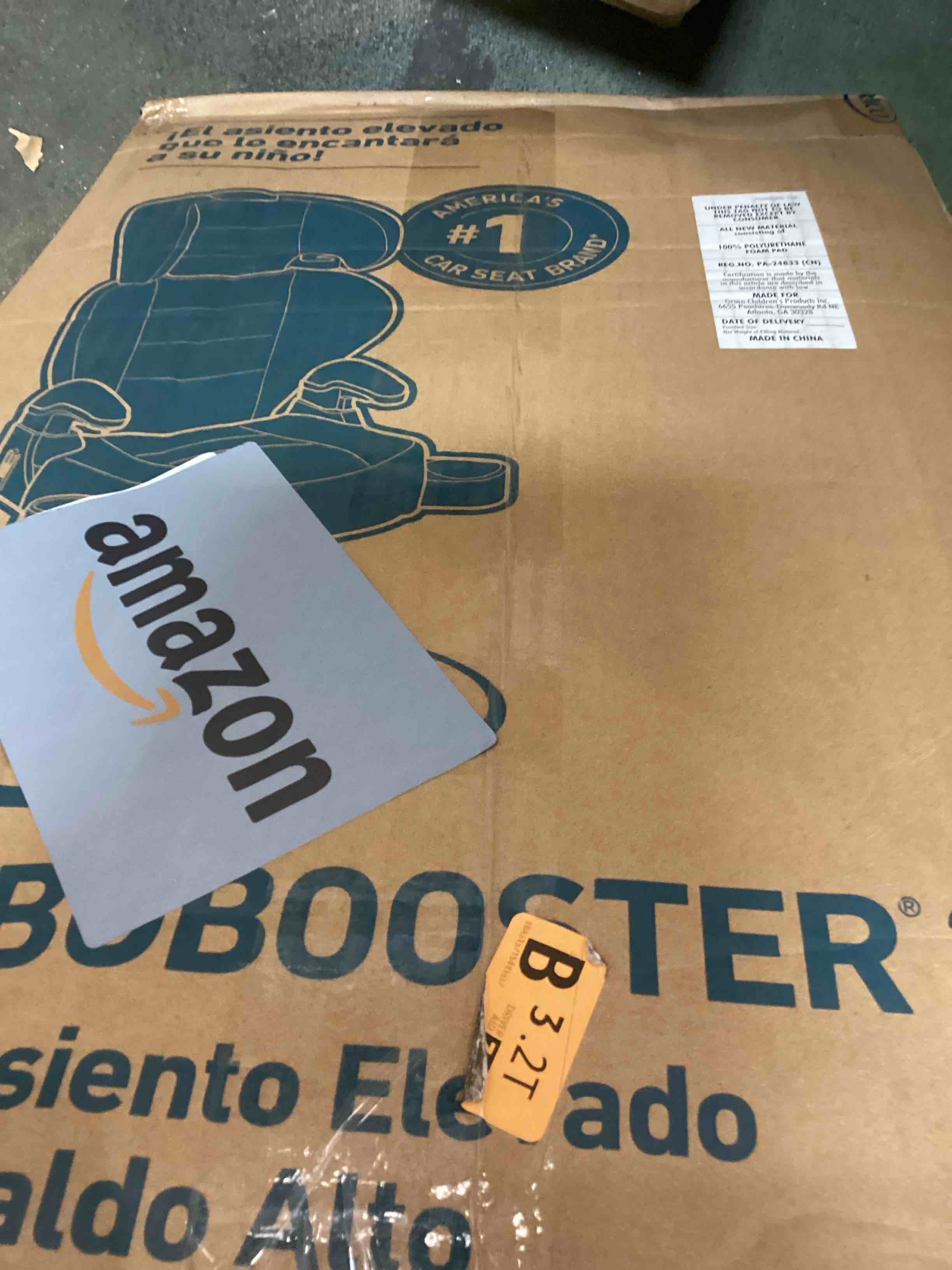 Condition photo showing New/Like New for graco turbobooster 2.0 highback booster car seat, declan