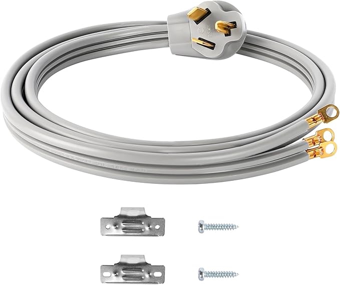 Utilitech 6ft dryer cord 10/3 gauge 30 amp “INCOMPLETE DOES NOT WORK 
