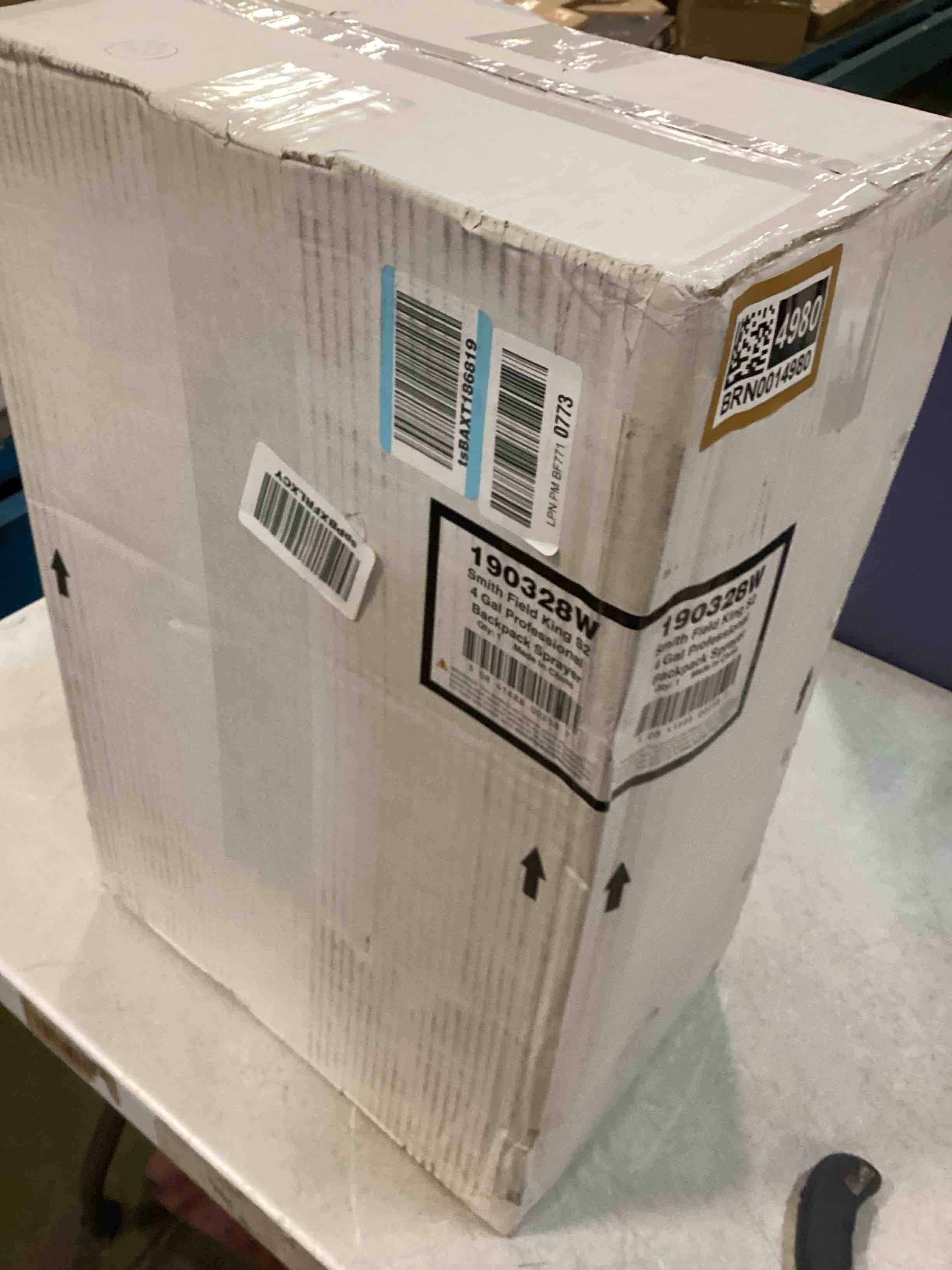 Condition photo showing Good Condition for field king professional 190328 no leak pesticide sprayer pump backpack  white