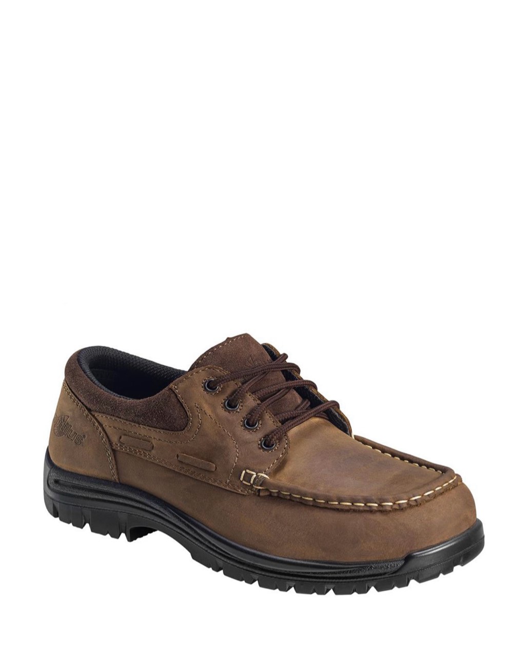 size 9.5 wide nautilus men's 1826 slip resistant comp toe no exposed metal eh moc toe oxford