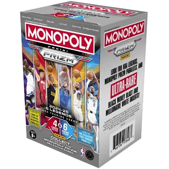 Condition photo showing Brand New for monopoly nba trading cards 