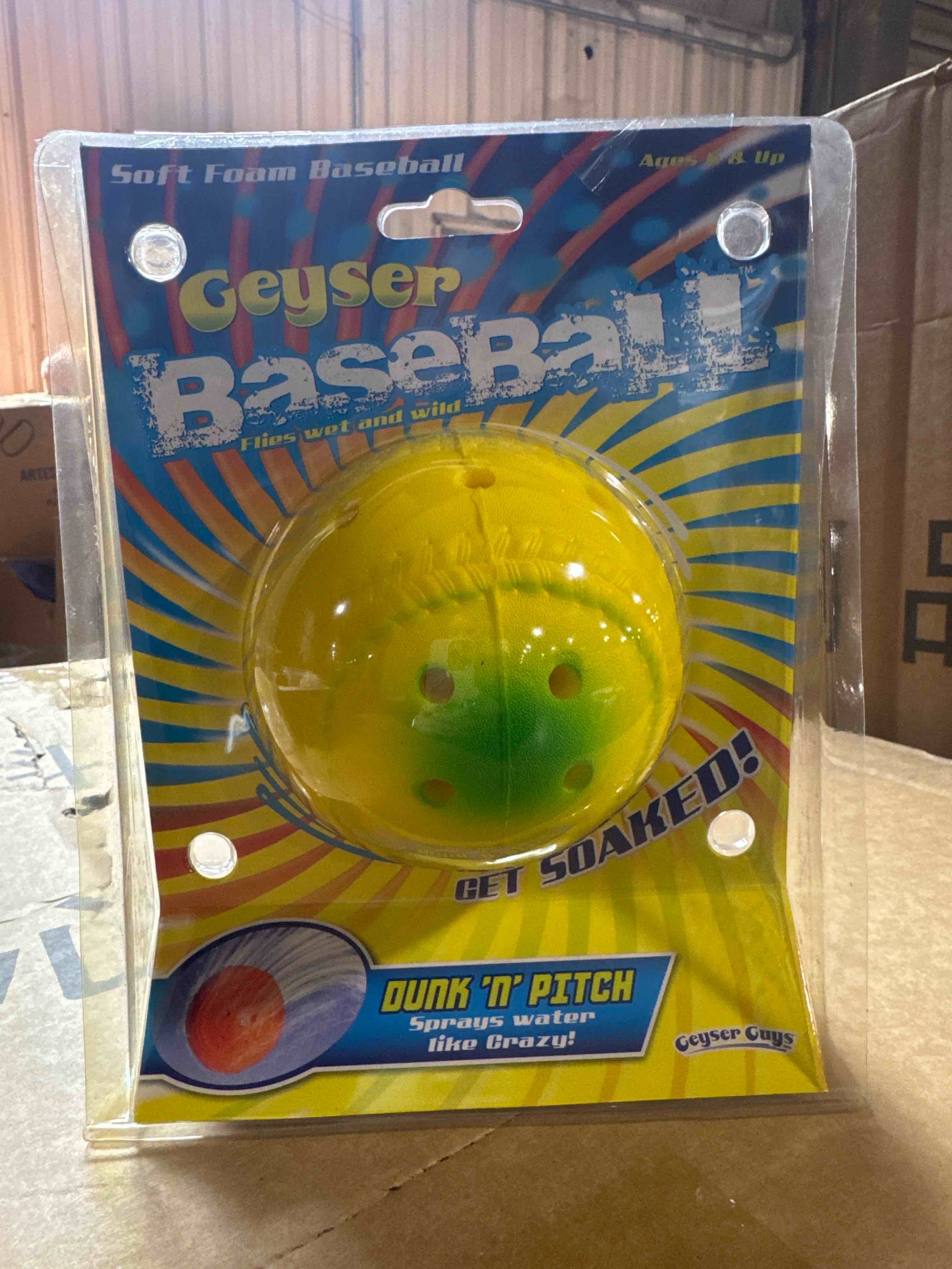Condition photo showing Brand New for geyser baseball flies wet and wild
