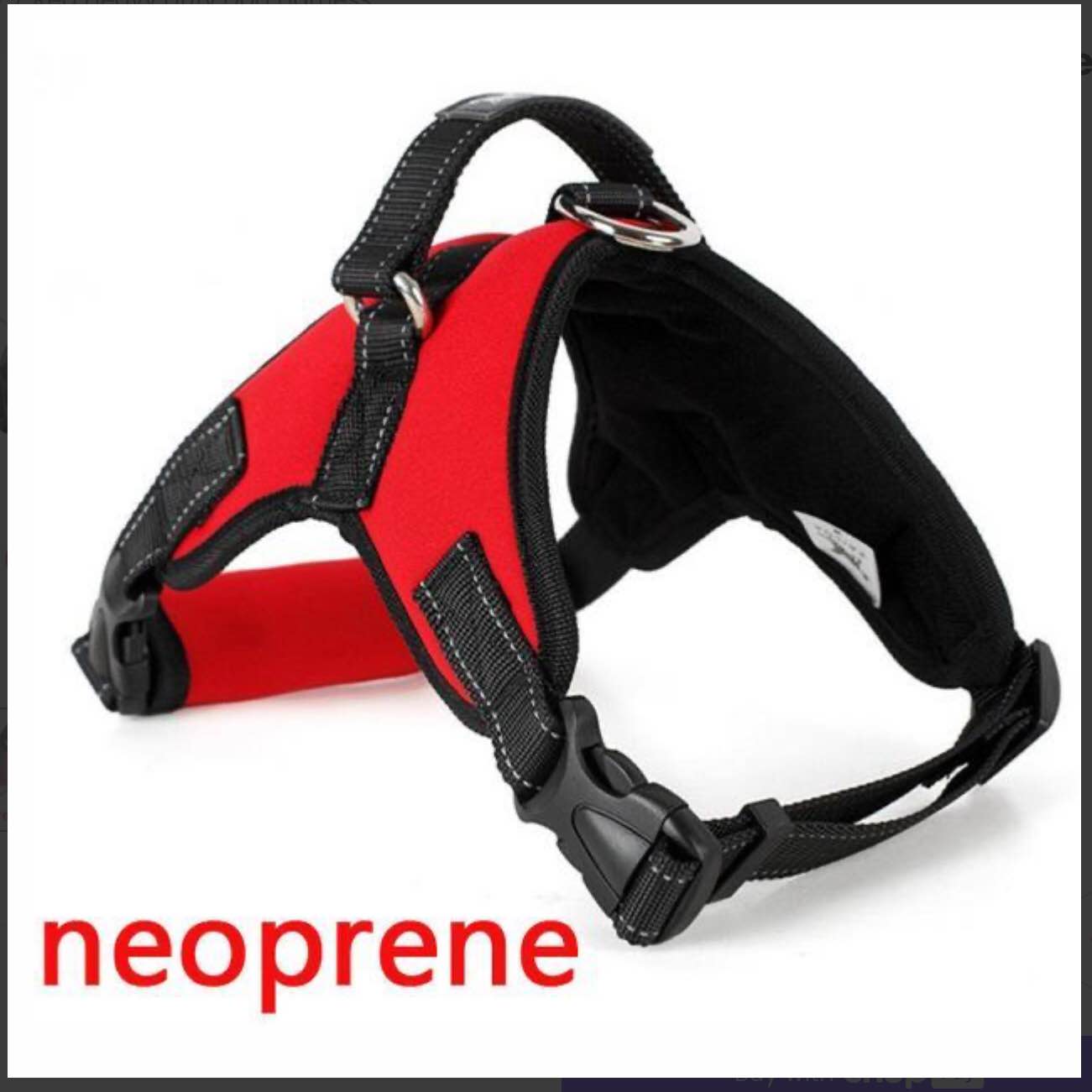 Red Heavy Duty Dog Harness  X-Large  