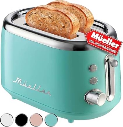 Mueller Retro Toast 2 Slice Toaster