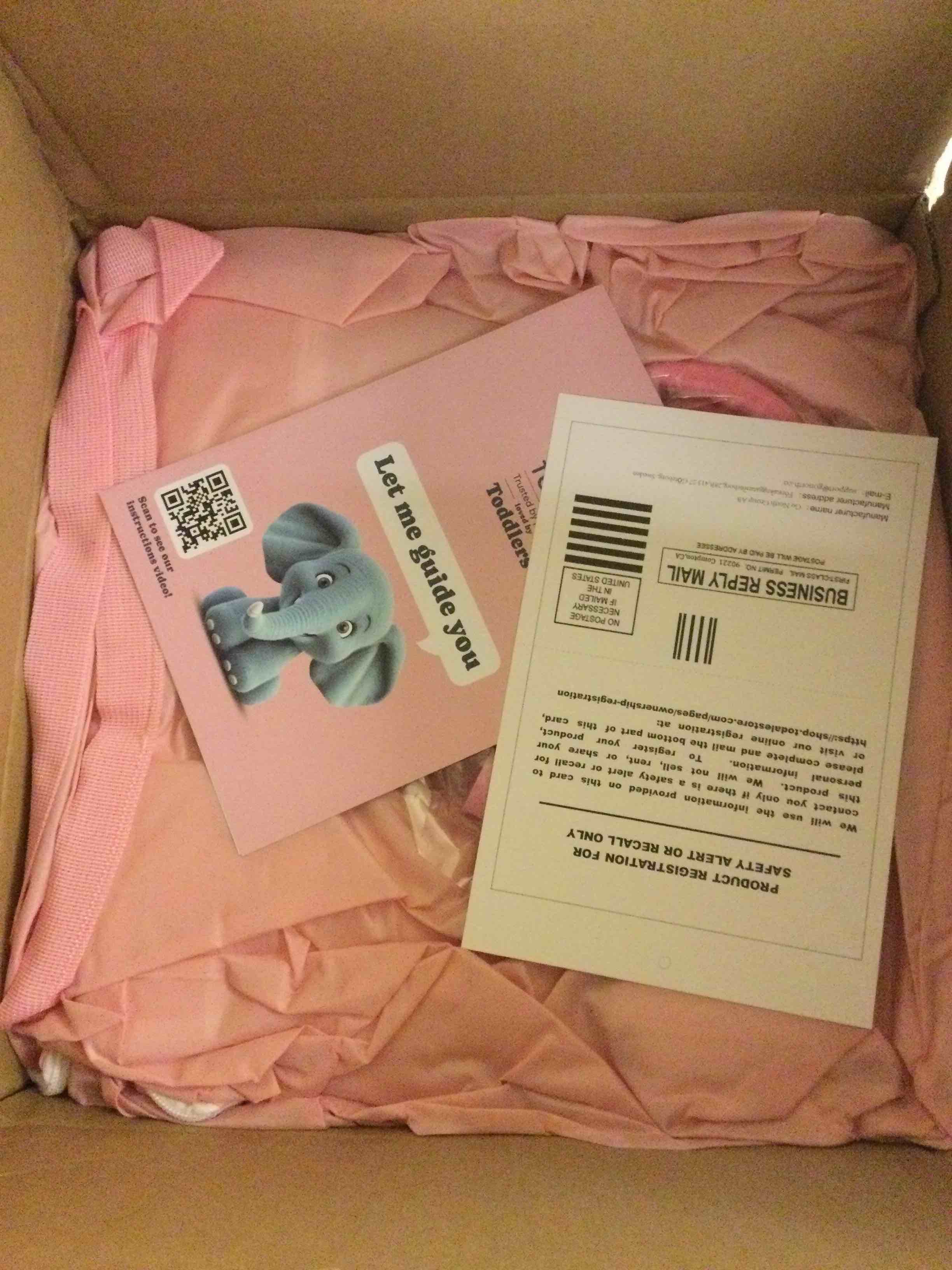 Condition photo showing New/Like New for TODALE Baby Playpen 50”×50” Pink Playpen for Babies and Toddlers, Safe & Sturdy, Small Baby Play Yard with Anti-Slip Base & Breathable Mesh- Indoor & Outdoor Baby Play Pen for Toddler & Infant