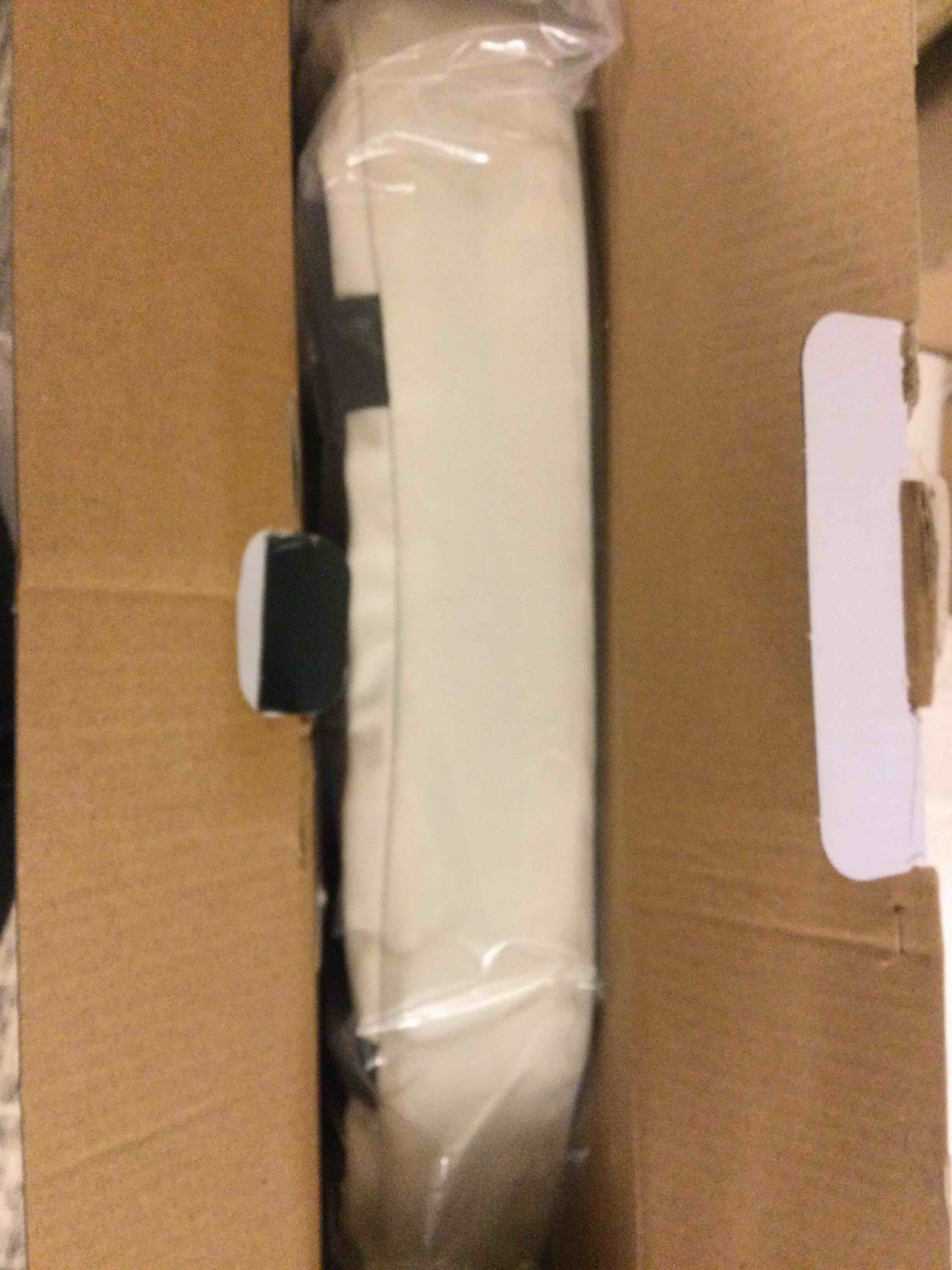 Condition photo showing New/Like New for Lunderg Toilet Seat Riser for Seniors - Adds 2 inches. Universal Fit - FIRM Raised Toilet Seat Cushion with High-Density Foam for enhanced Comfort & Elevation. Post-Surgery Must have (White)