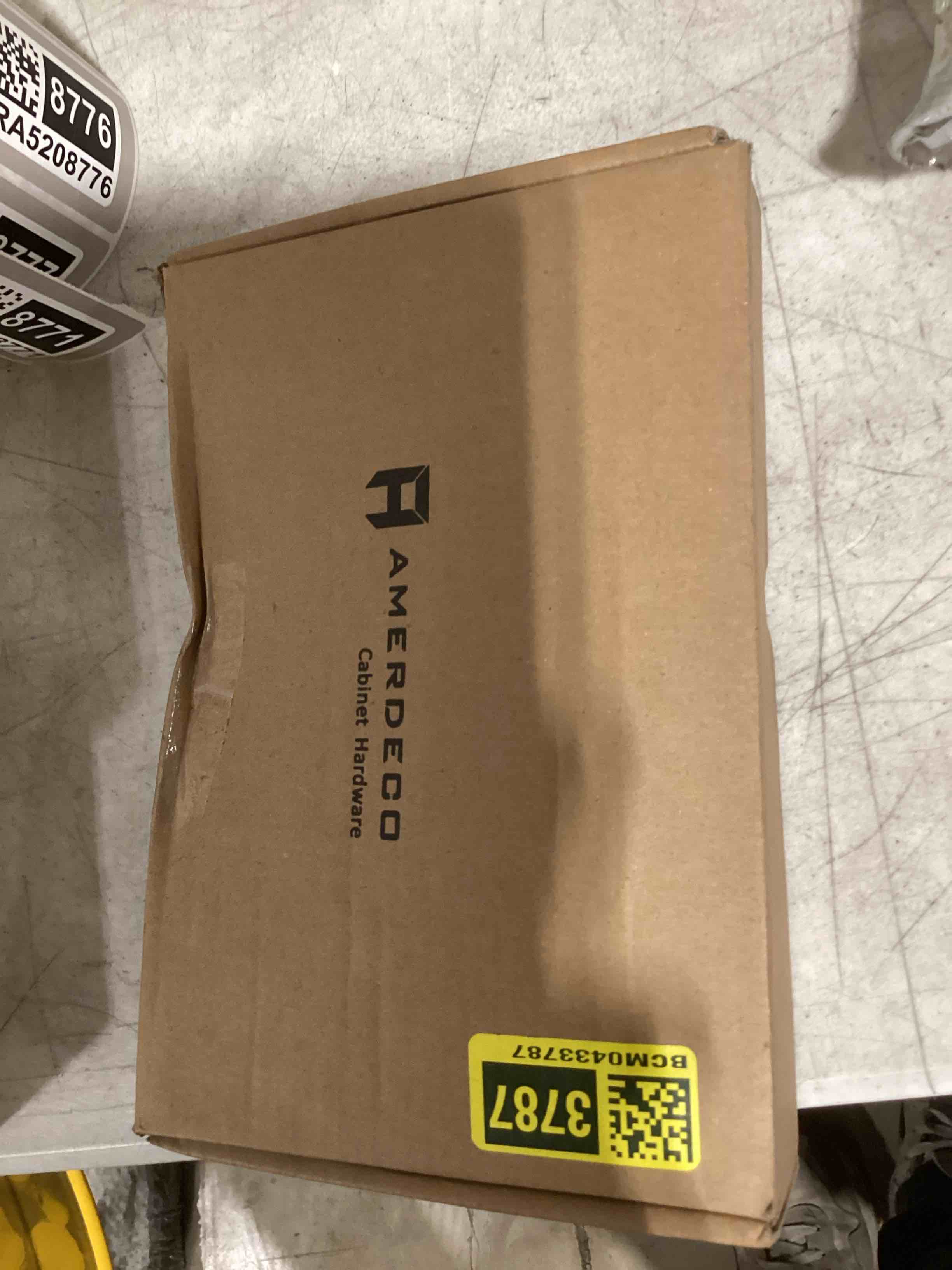 Condition photo showing Good Condition for amerdeco 10 pack champagne bronze knurled cabinet pulls 7.5 inch(192mm) hole center drawer pulls cabinet hardware kitchen cabinet handles for bathroom zh0072 7.5 in hole center 10 pack champagne bronze