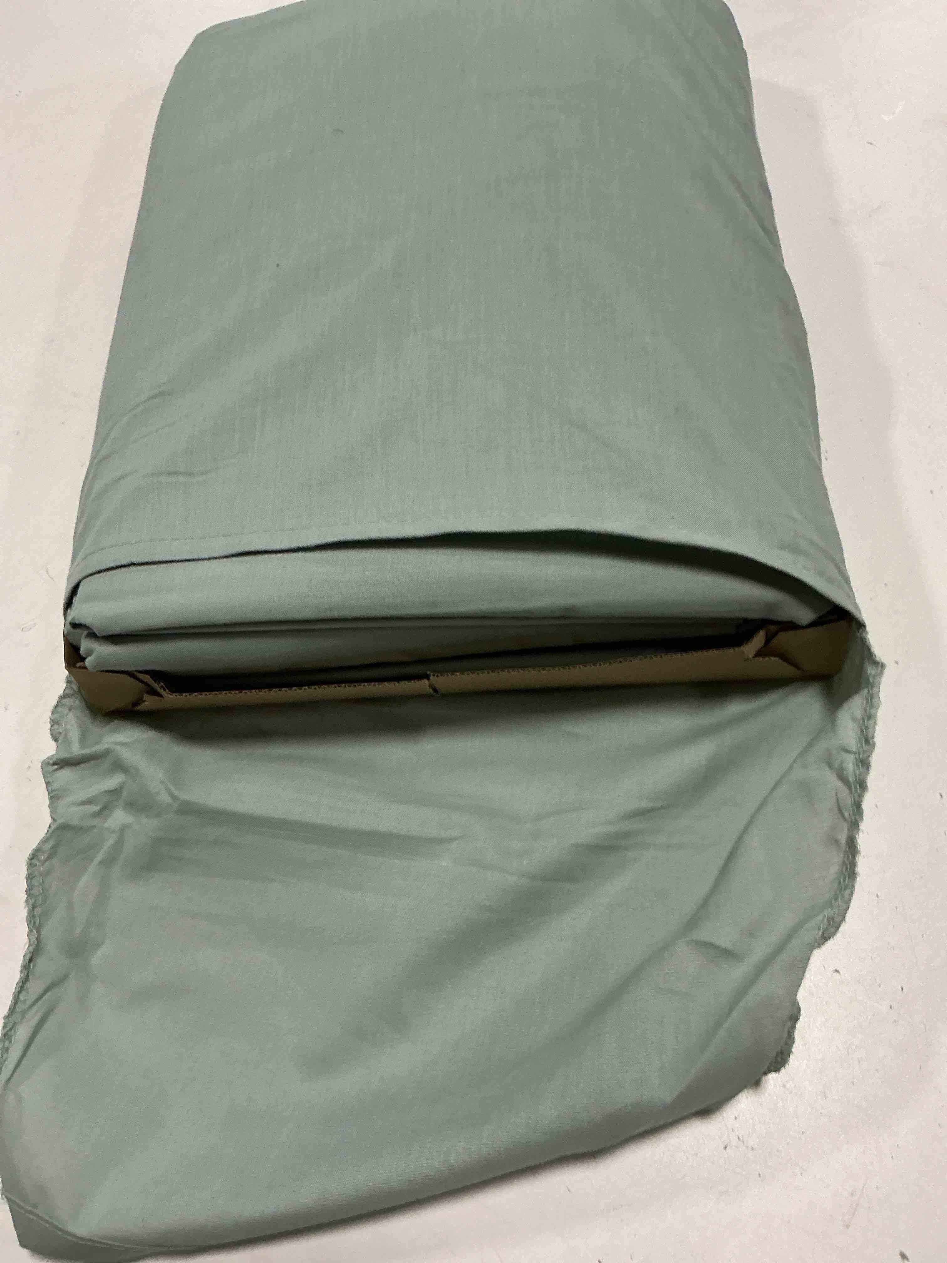 Condition photo showing New/Like New for casa platino 100% cotton 4 piece percale full size bed sheets set  fits mattress upto 15  deep - cool blue