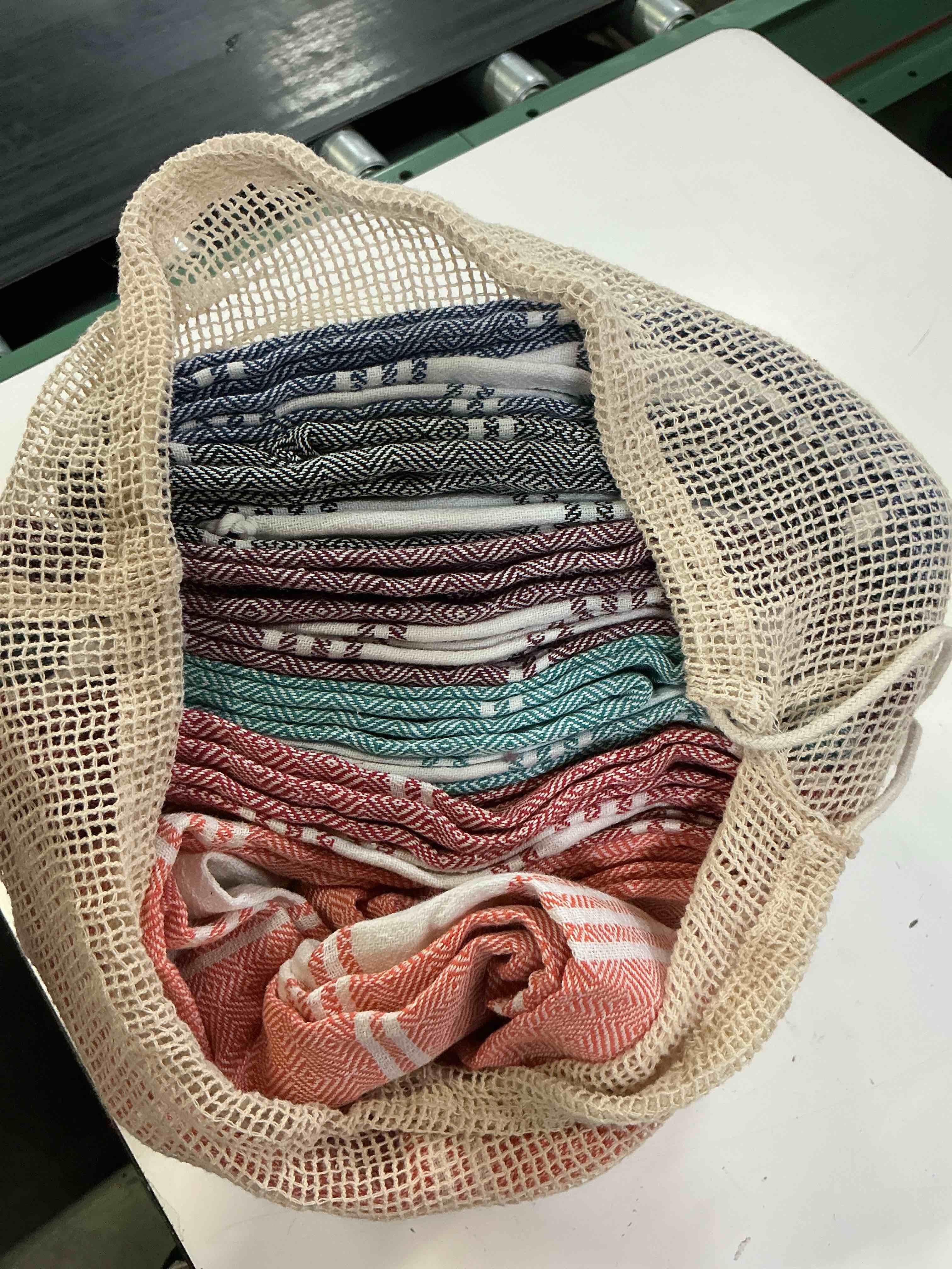 Condition photo showing New/Like New for casa plantino pre-washed peshtemal beach towels pack of 6 (colors may vary)