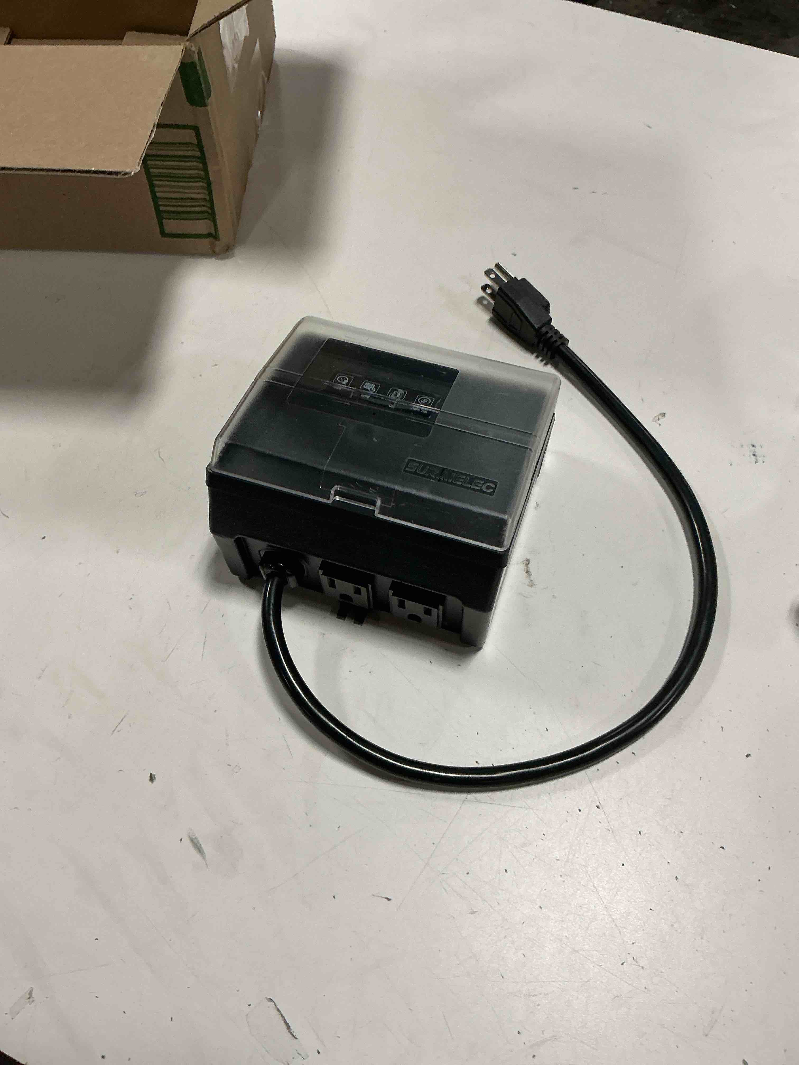 Condition photo showing Good Condition for wifi pool timer for above ground pool, nema 5-15r, 15a 125v 1hp | work with smart life/alexa/google home, plug-in timer with dual outlets, weatherproof pc cover for outdoor pool pump, filter