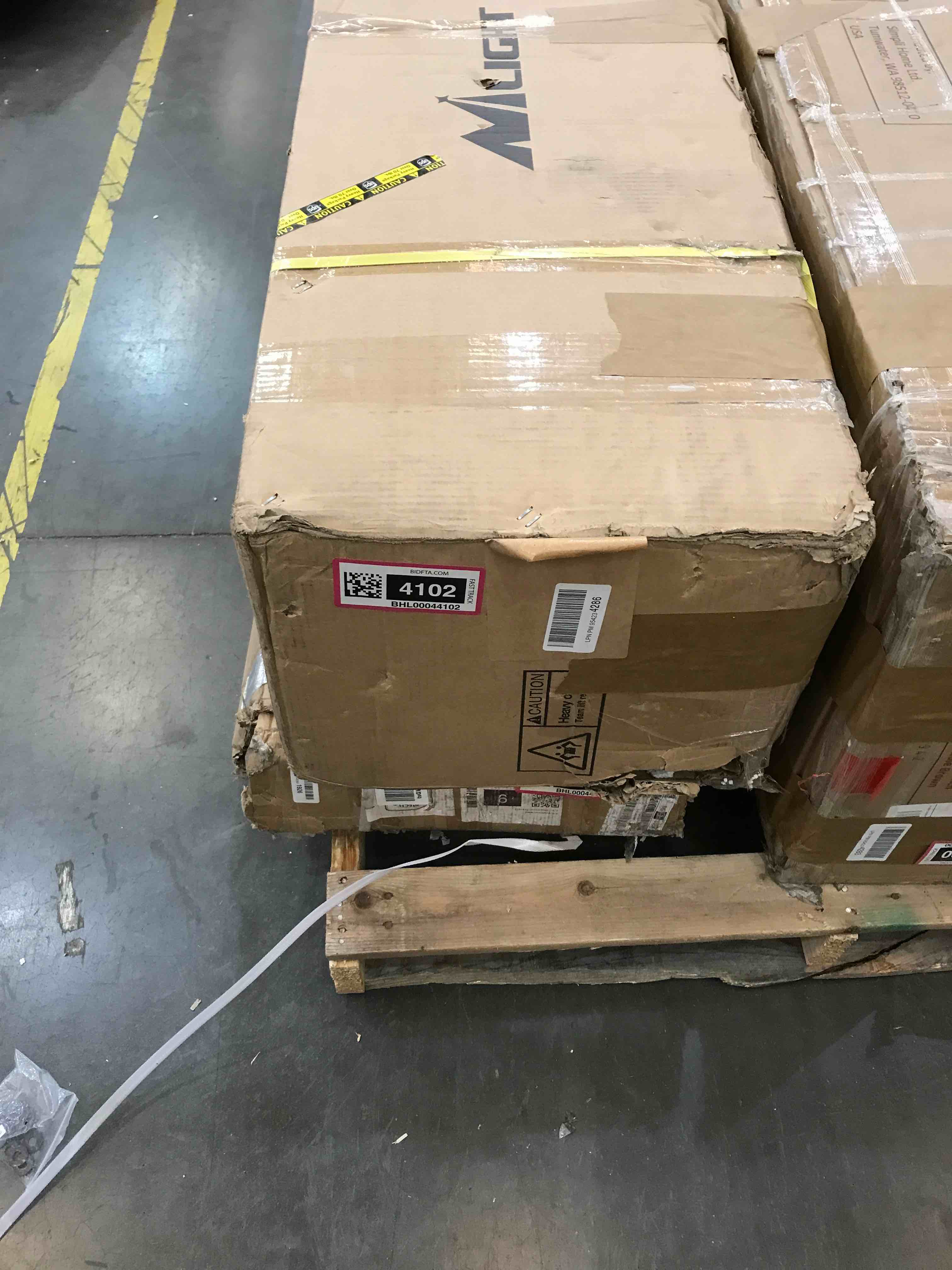 Nilight Front Bumper Compatible for 07-18 Jeep Wrangler JK & Unlimited Rock Crawler Bumper with 4 x LED Lights, Winch Plate and 2 x D-Rings,Upgraded Textured Black, middle (JK-51A)