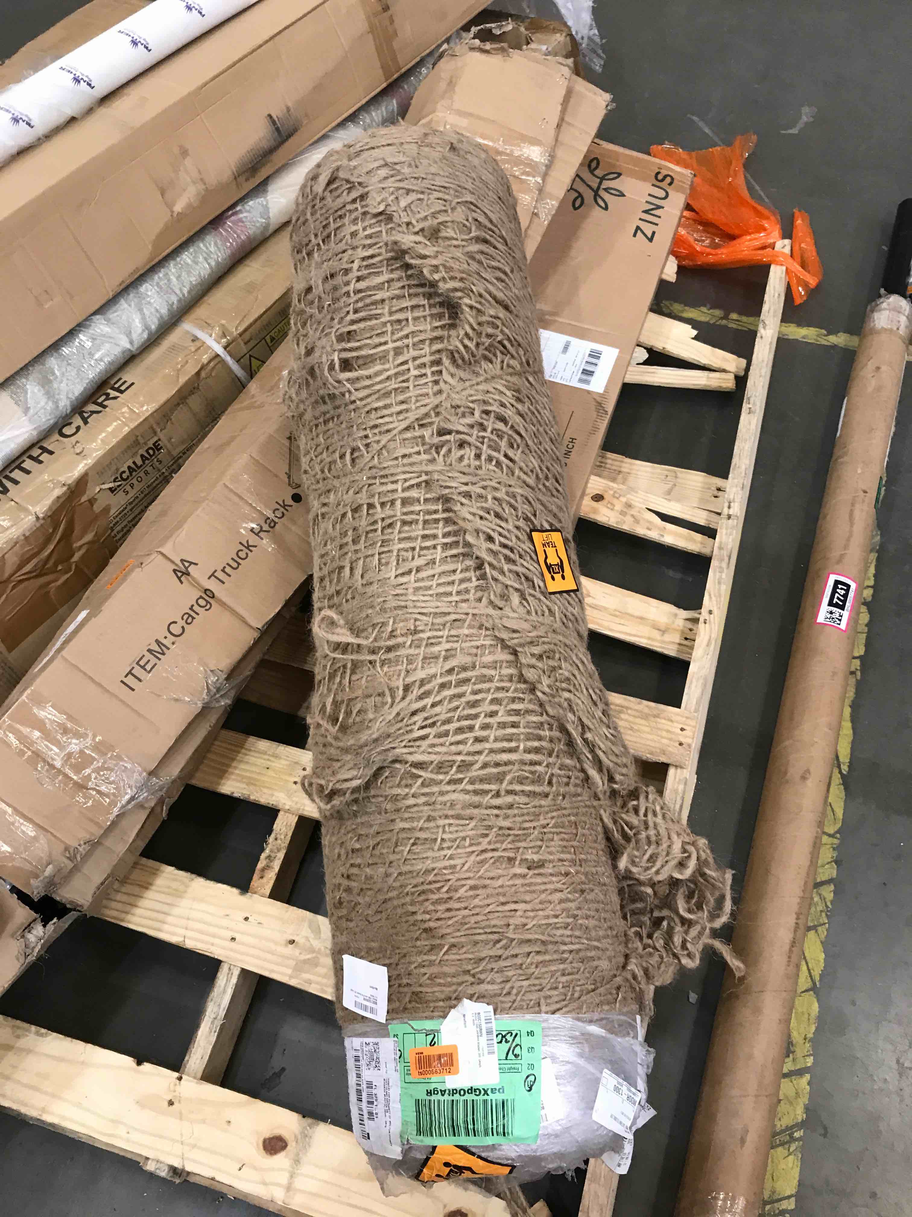 Mutual 17685 Jute Mesh Blanket, 225' Length X 4' Width