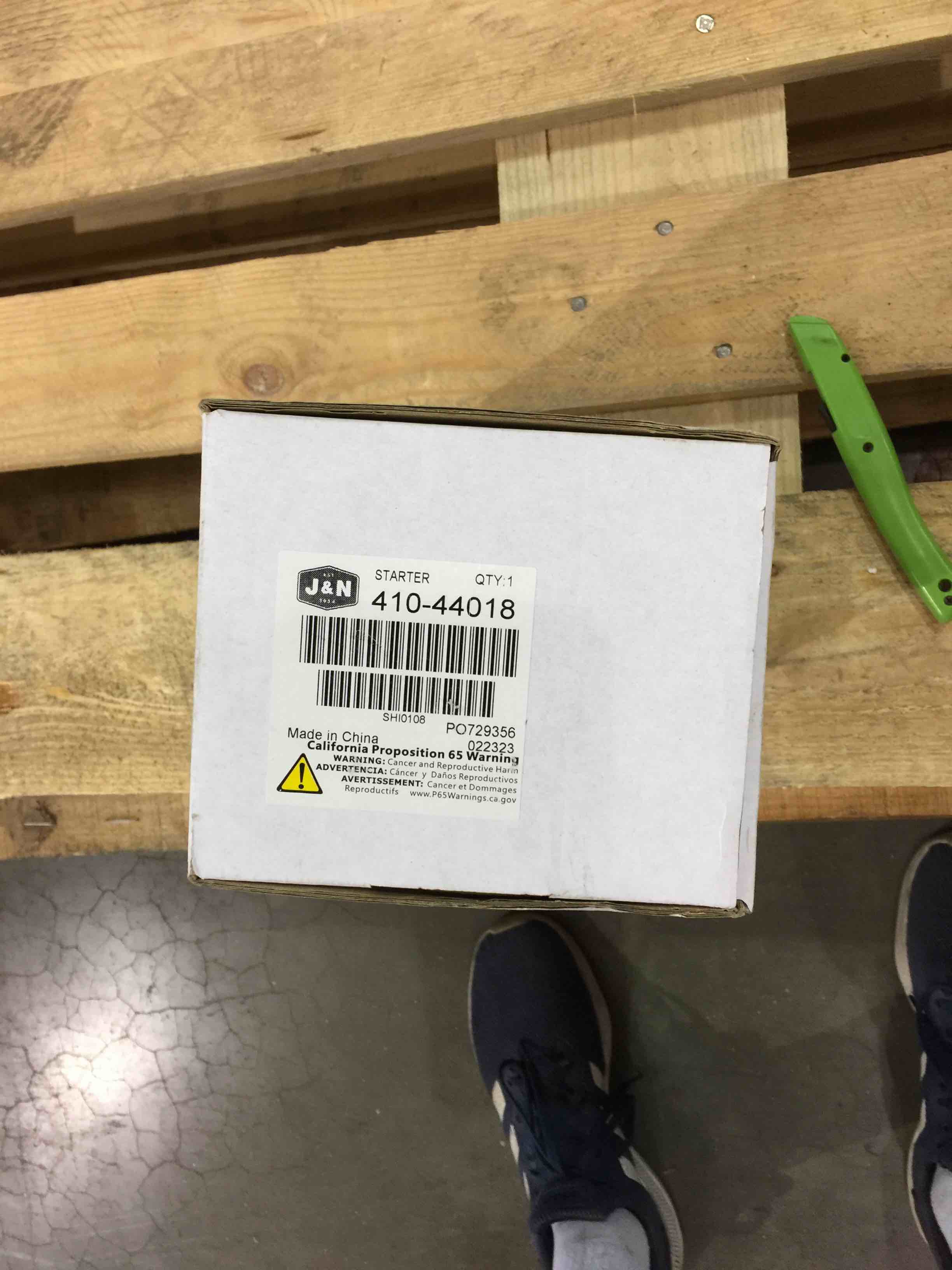 DB Electrical 410-44018 Starter For John Deere Yanmar Lawn Tractor 1988-1997, Skid Steer Loaders 1994-1999, 655 Utility 1986-1990, Utv Gator Hpx All Years 17015 00000414 DVMBY08 UTMBY08 112373