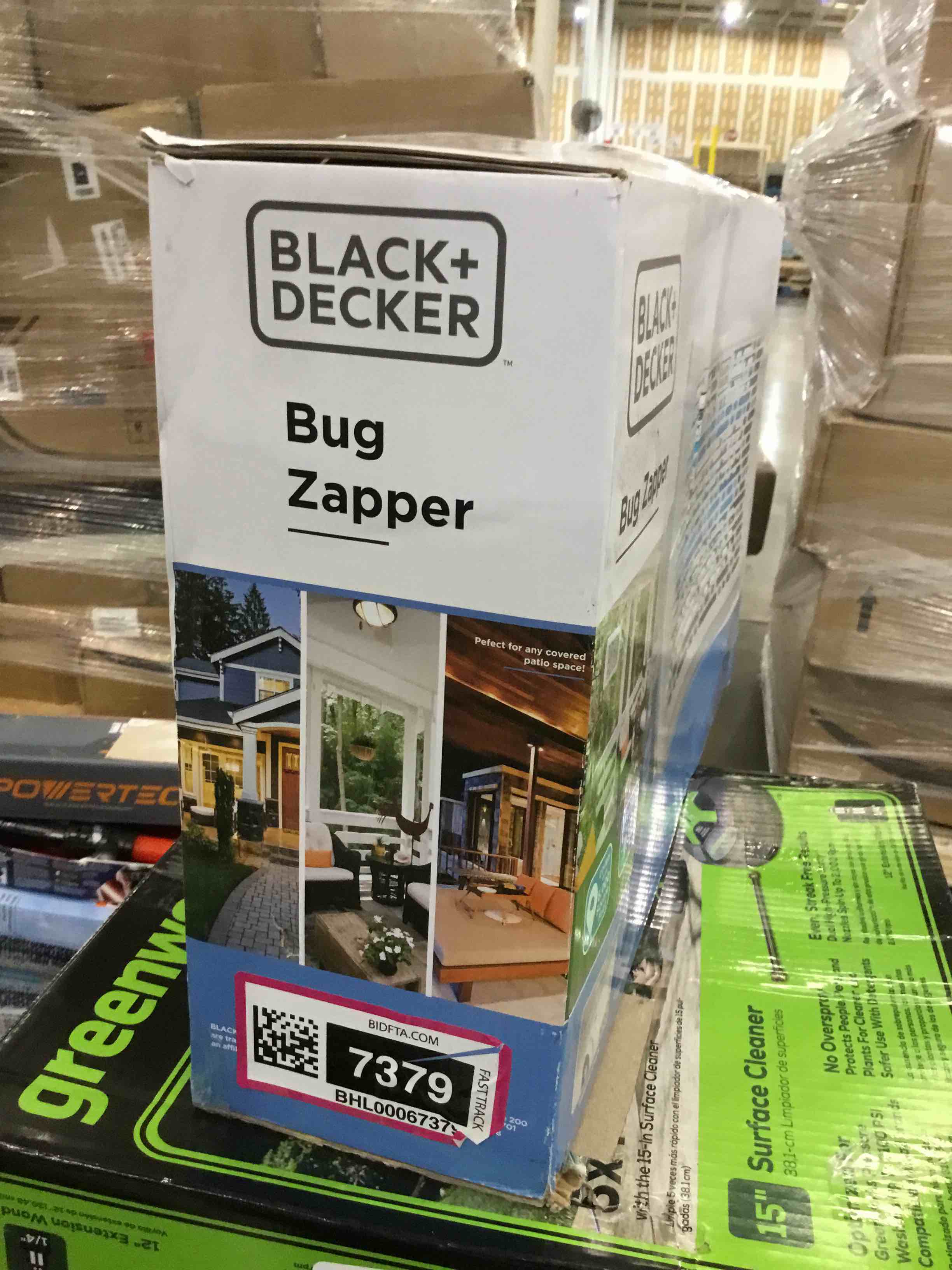 BLACK + DECKER Bug Zapper | Electric UV Insect Killer& Catcher for Flies, Gnats, Mosquitoes, & Other Flying Pests | 6,000 Sq/Ft Coverage for Indoor/Outdoor Use Includes Home, Kitchen & Other Areas