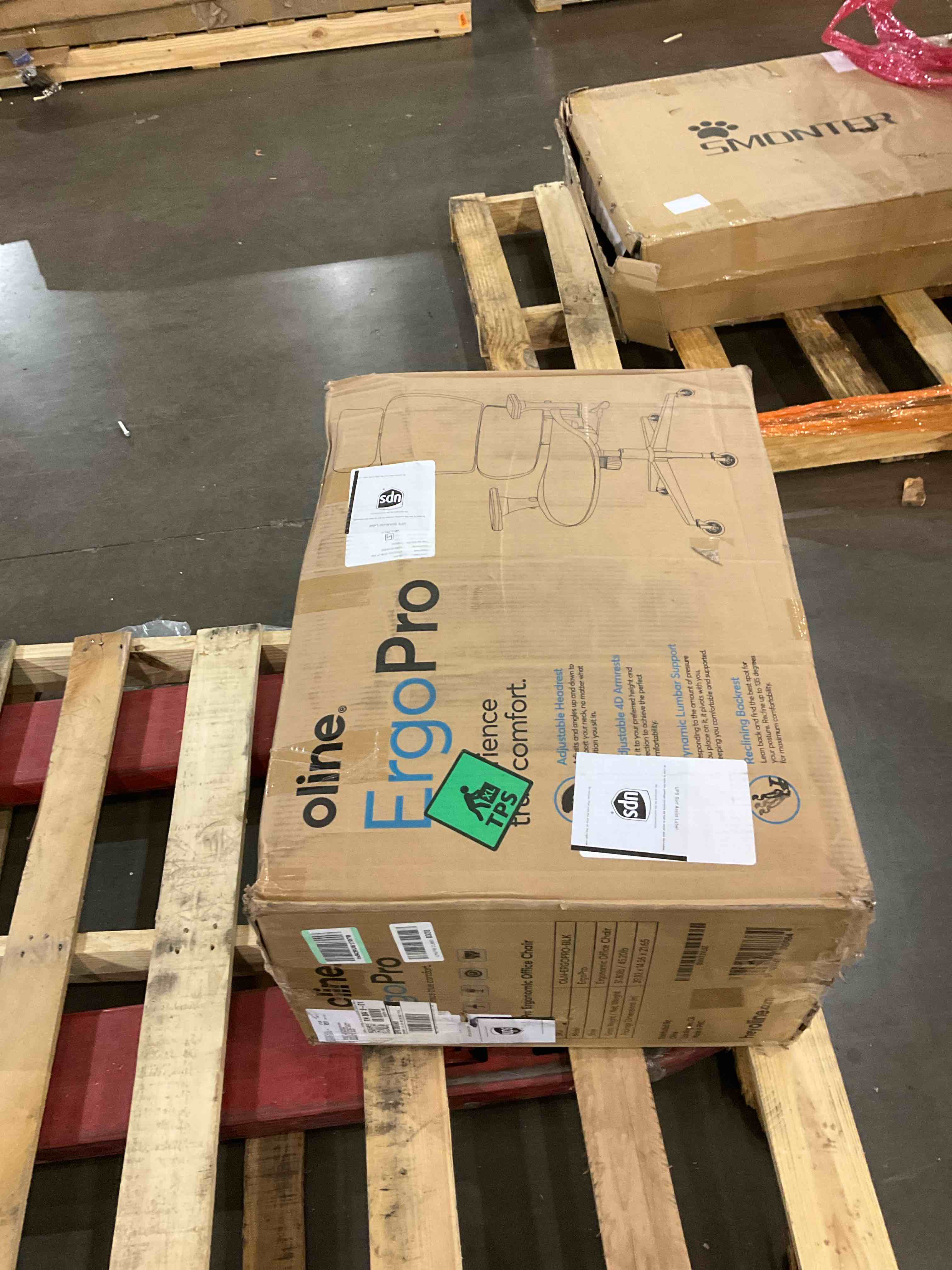 Oline ErgoPro Ergonomic Office Chair - Rolling Desk Chair with 3D Adjustable Armrest, 3D Lumbar Support and Premium Caster Wheels - Mesh Computer Chair, Gaming Chairs, Executive Swivel Chair