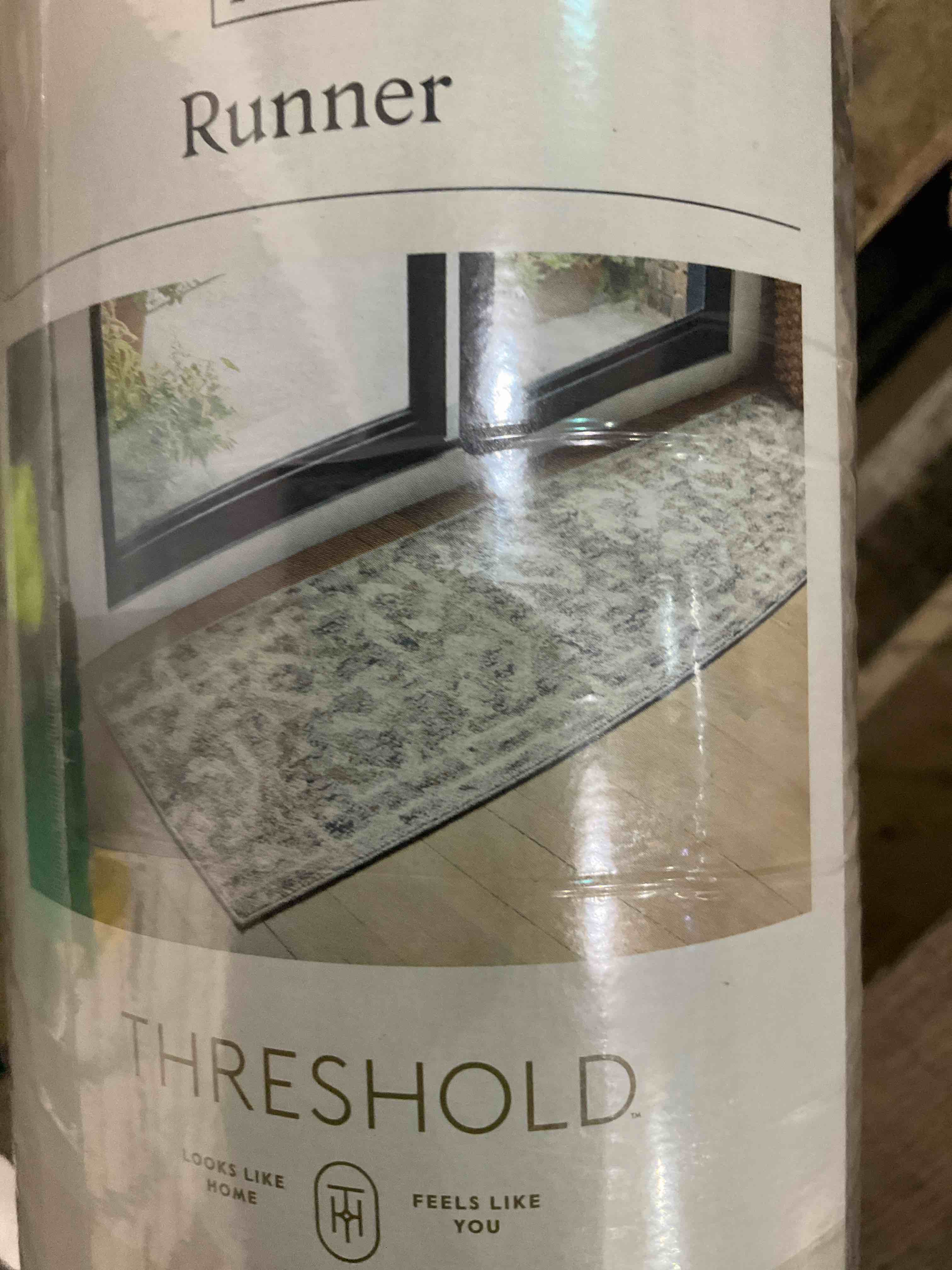 threshold runner 24” x 84” cashmere geo