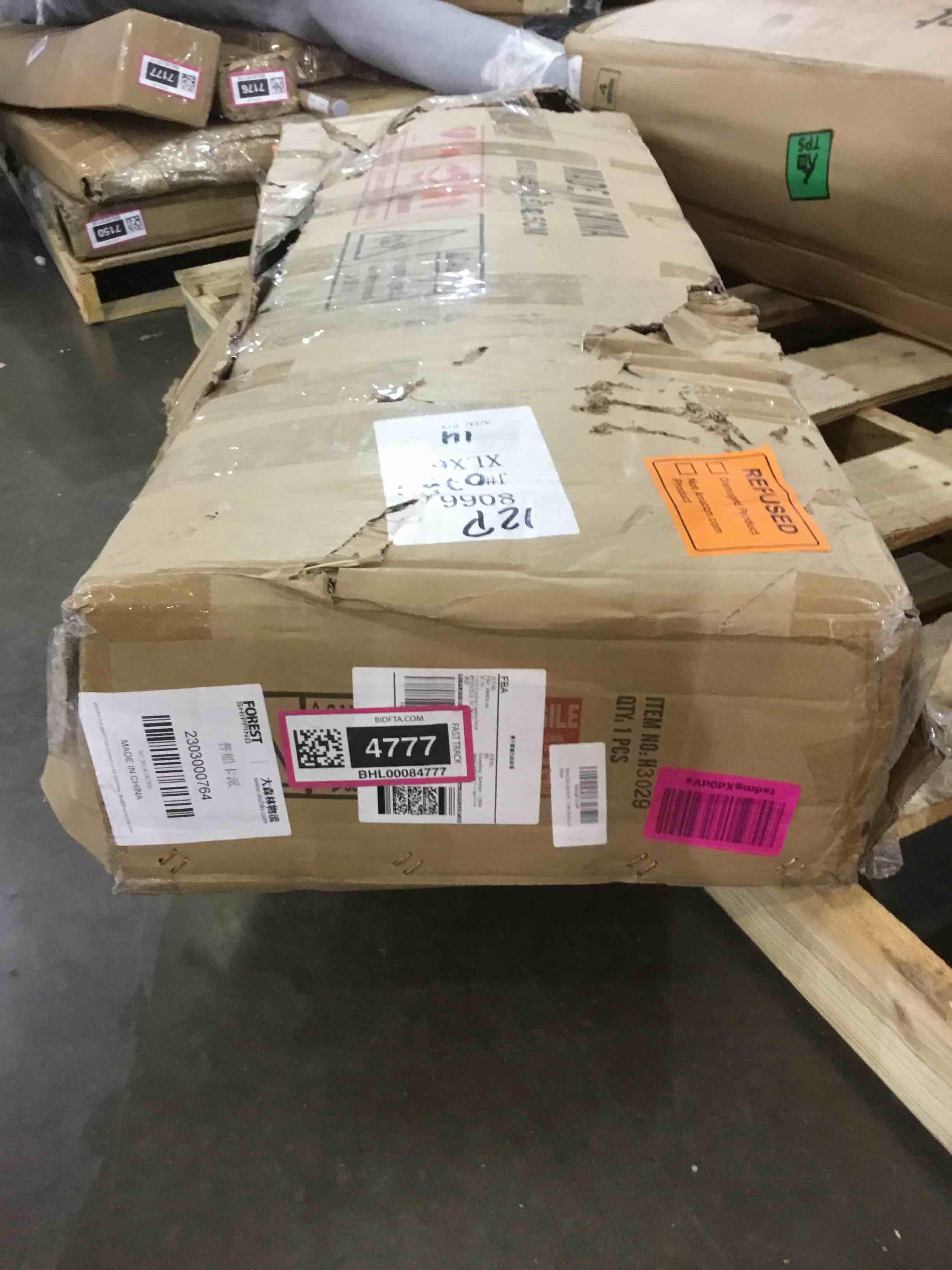 SEE BOX PICS! Rophefx Metal Dog Kennel Outdoor Dog Playpen with Waterproof Cover Heavy Duty Mesh Dog Run House with Secure Lock (90" L x 90" W x 65" H)