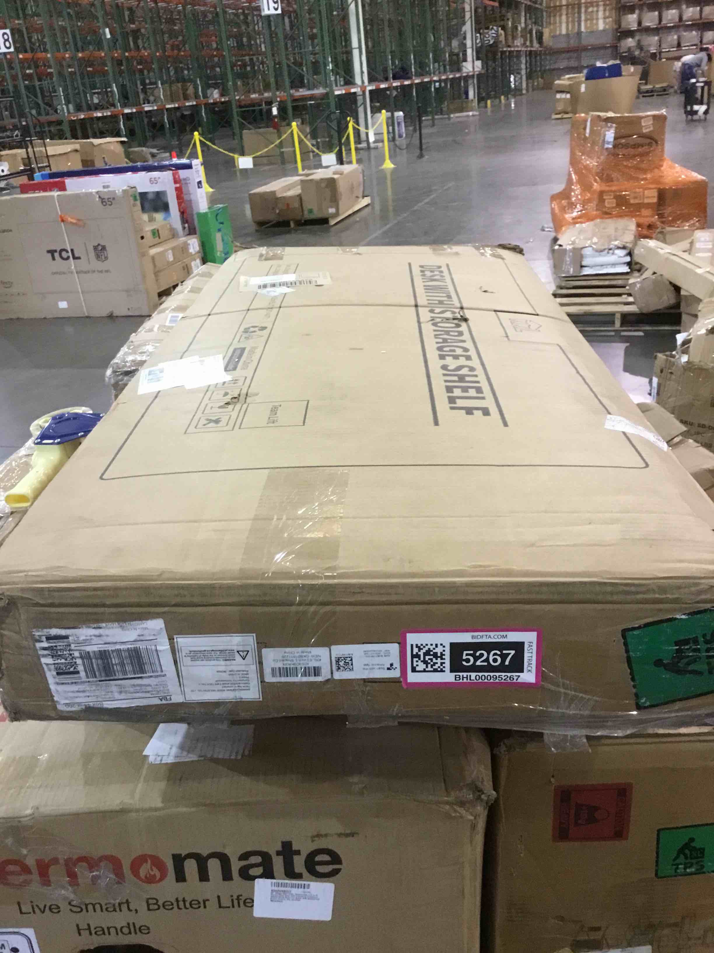 KKL 63 inch L Shaped Computer Desk with USB Charging Port & Power Outlet, L-Shaped Corner Desk with 4 Tier Drawer & Monitor Shelf for Home Office Workstation, Modern Style Writing Table, White