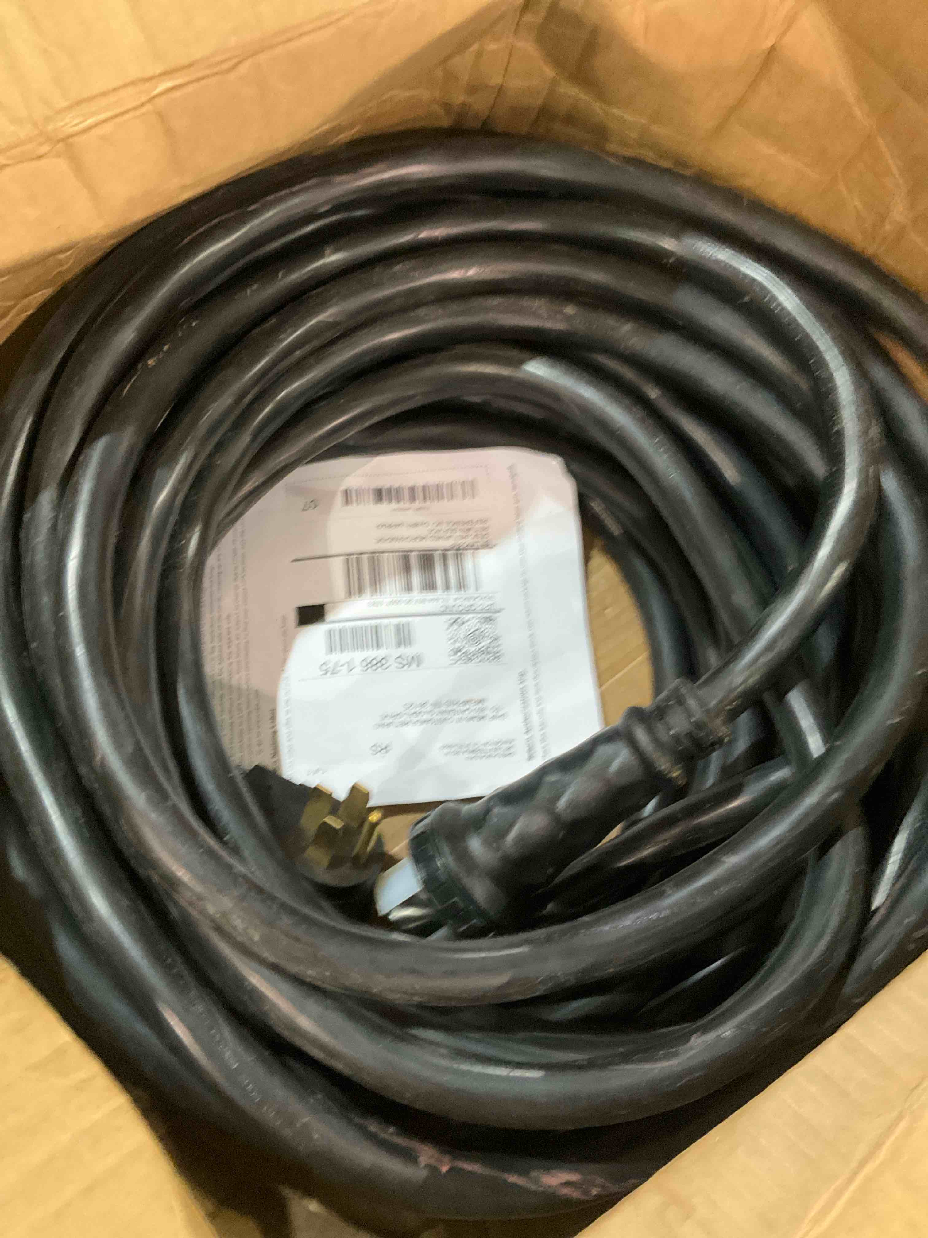 Mophorn 75Ft 50 Amp Generator Extension Cord 4 Wire 8 Gauge Generator Cord 125V 250V UL Listed Generator Power Cord N14-50P & SS2-50R & CS6364 Twist Lock Connectors