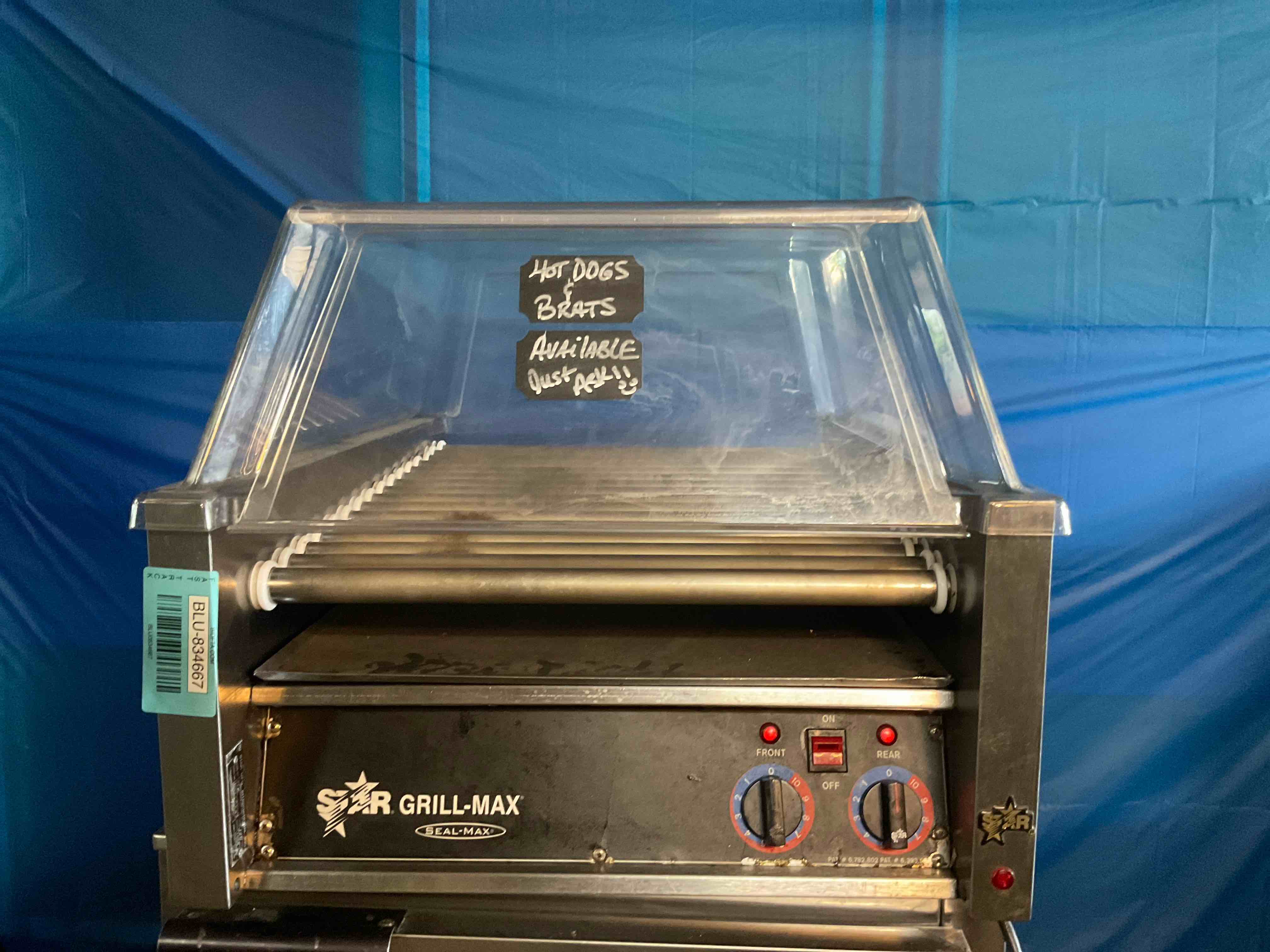 STAR GRILL MAX ROLLER GRILL