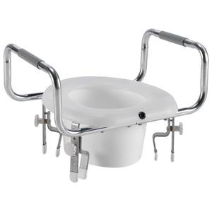 7751 / Adjustable Raised Toilet Seat with Arms