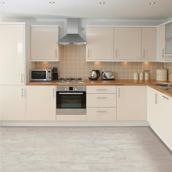 SMARTCORE Ultra 8-Piece 11.97-in x 23.62-in Venice Stone Luxury Vinyl Plank Flooring (15.71 Sq. Ft. / Case, 20 Cases)