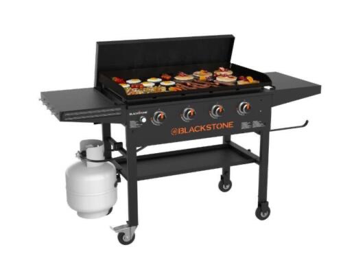 Blackstone 4-Burner 36 Griddle Cooking Station with Hard Cover