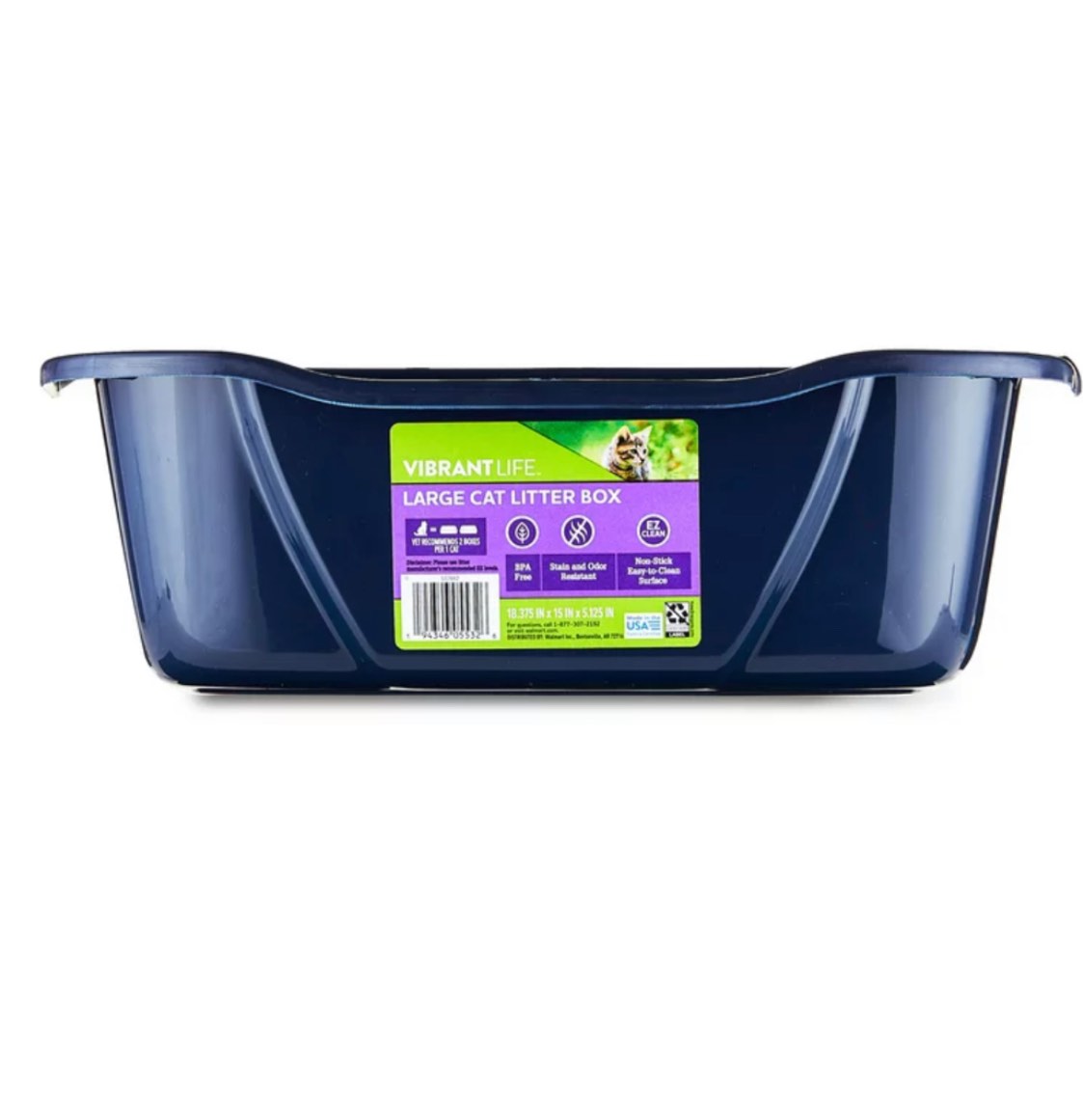 Vibrant Life Large Cat Litter Box