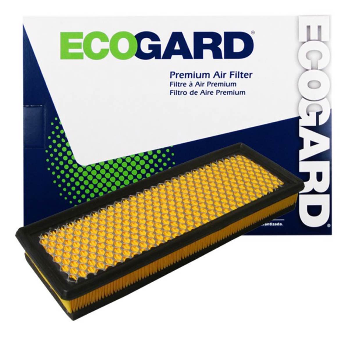 Ecogard XA6184 Premium Engine Air Filter Fits Fiat 500 1.4L 2012-2019