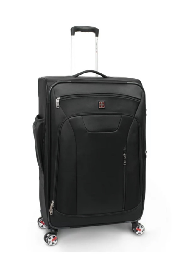 SwissTech 2 Piece Luggage Set, 29 Executive and Navigation 21, Black