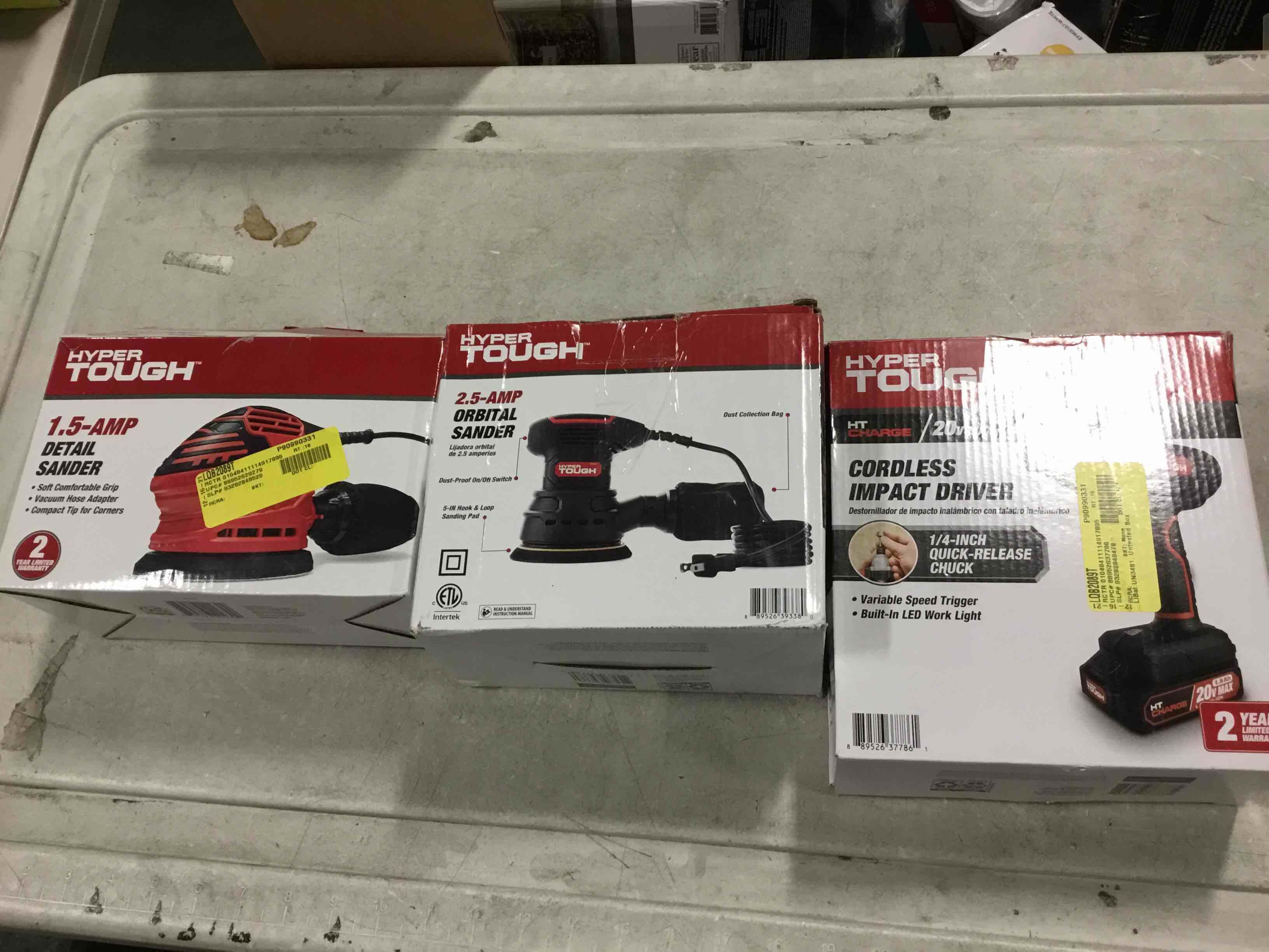 Assorted Hyper Touch Tools