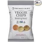 The Daily Crave Veggie Chips 1 oz. (Pack of 24)- best by 11 07 2021